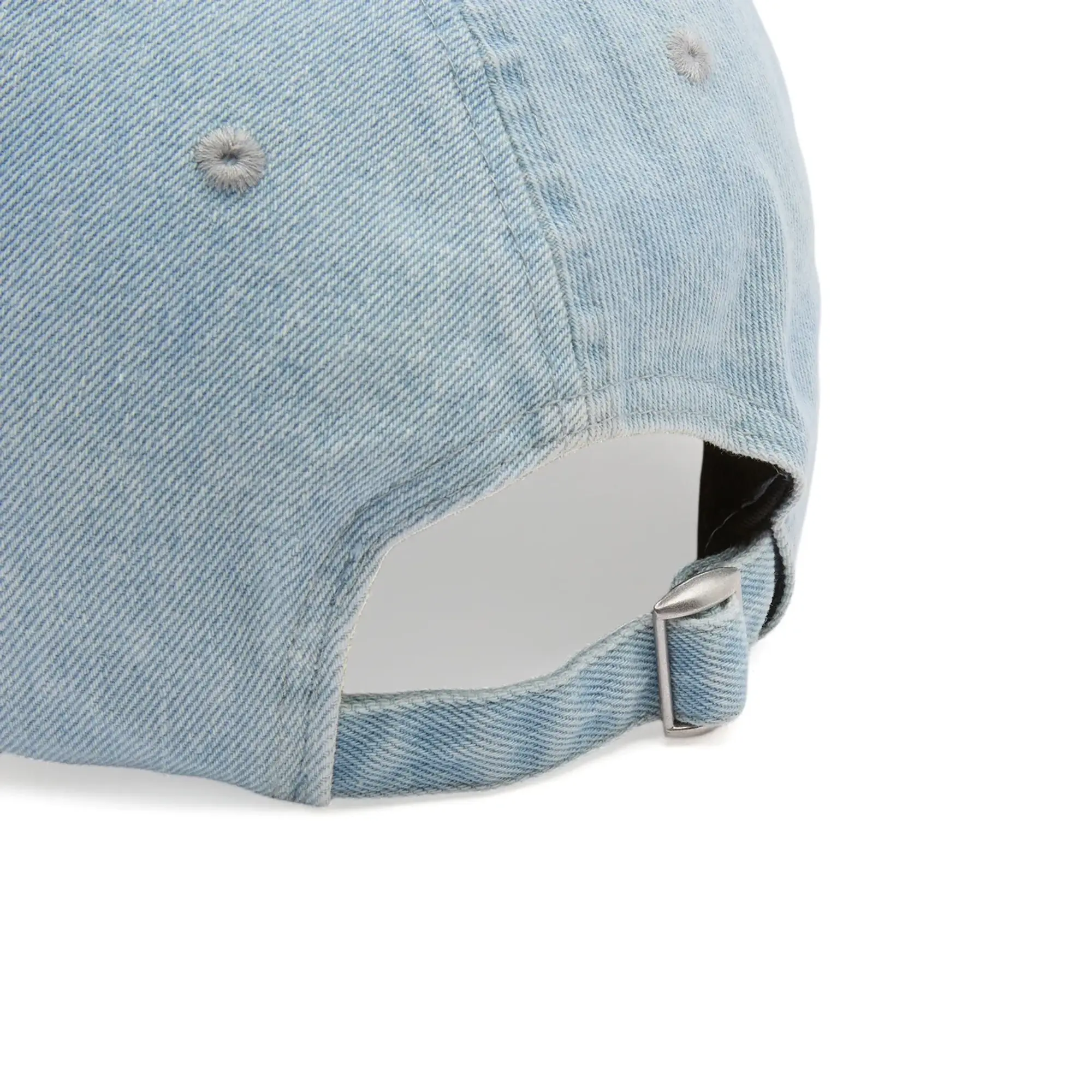 ICECREAM Women's Applique Running Dog Dad Cap Light Wash Blue