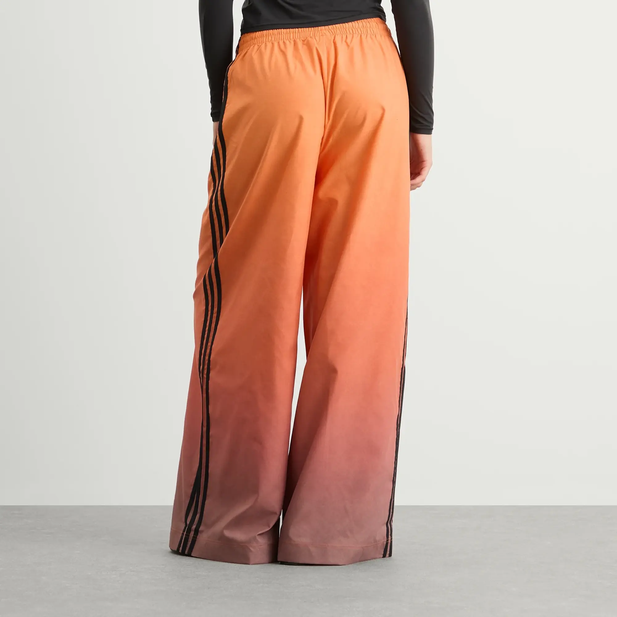 Adidas Women's Firebird Oversized Track Pant Multicolor/Crew Orange