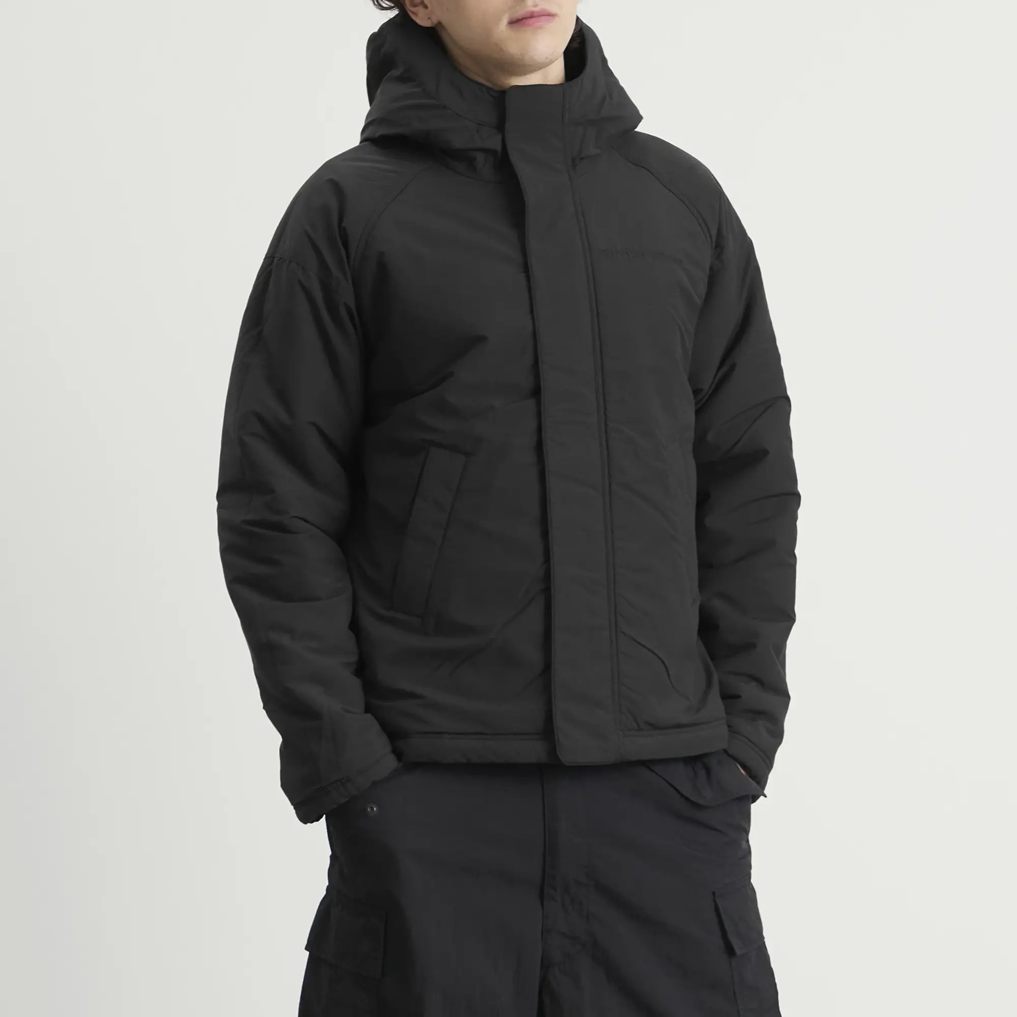 Canada Goose Men's Alberni Reversible Fleece Bomber Jacket Black/Black