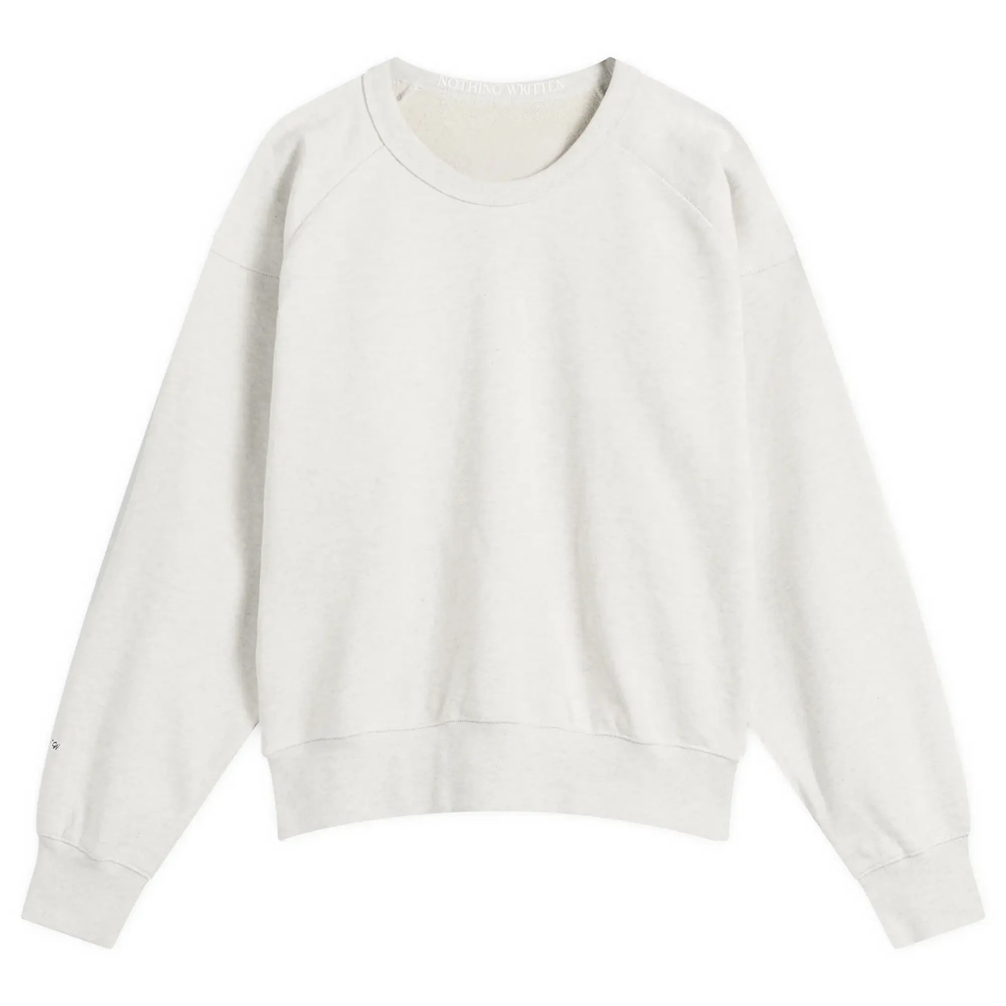 Nothing Written Women's Cotton Crewneck Sweatshirt Gray