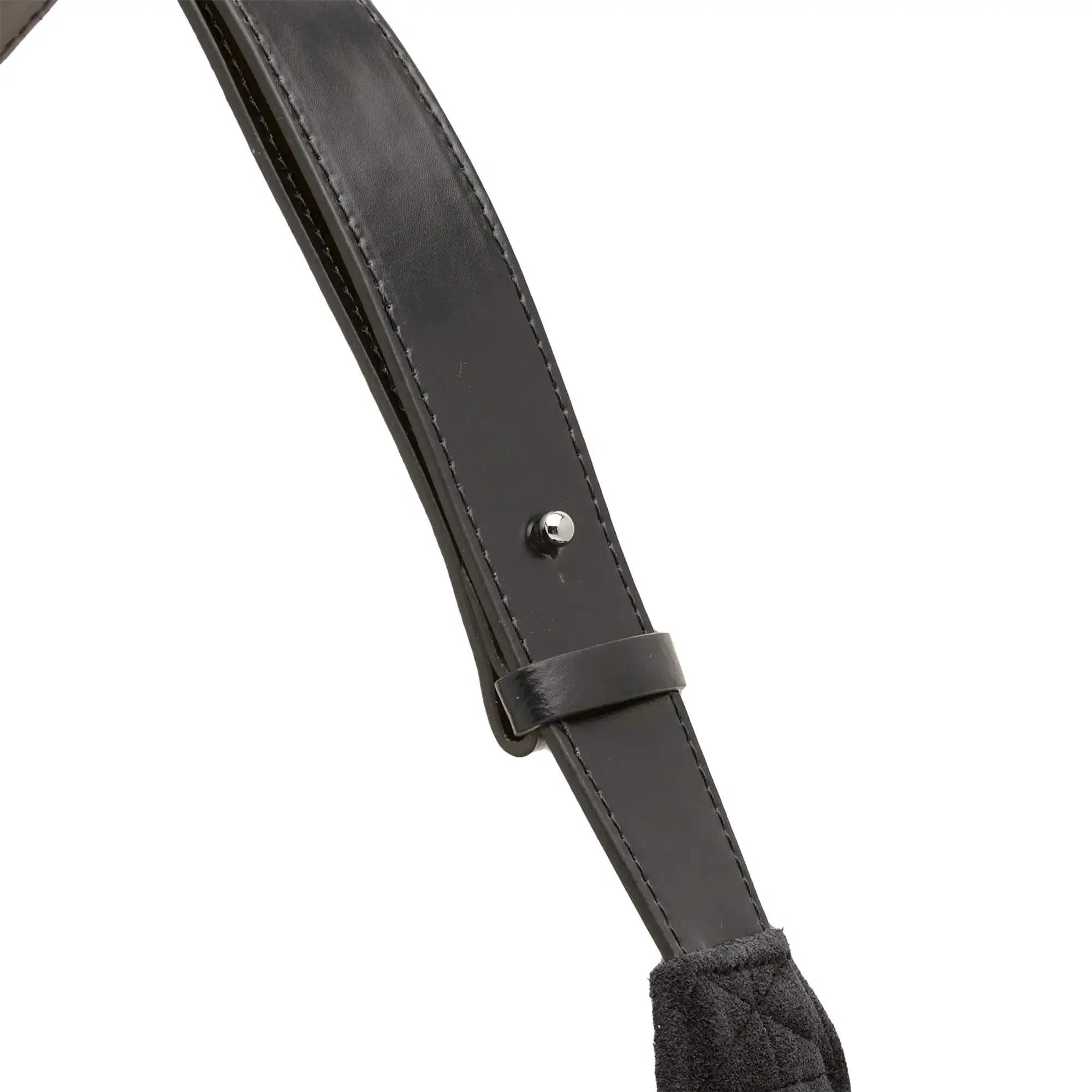 Nothing Written Women's HT Suede Shoulder Bag Black