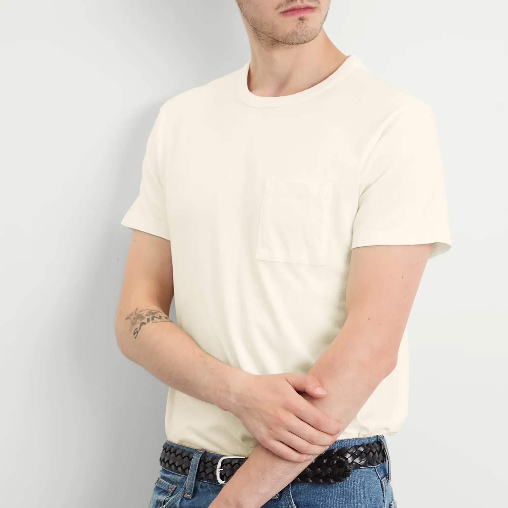 RRL Men's T-Shirts - 2-Pack Warm White