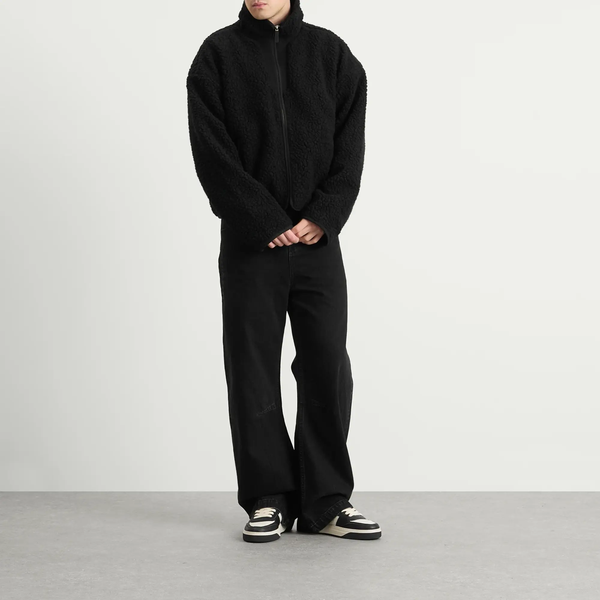 Entire Studios Men's Fleece Jacket Black