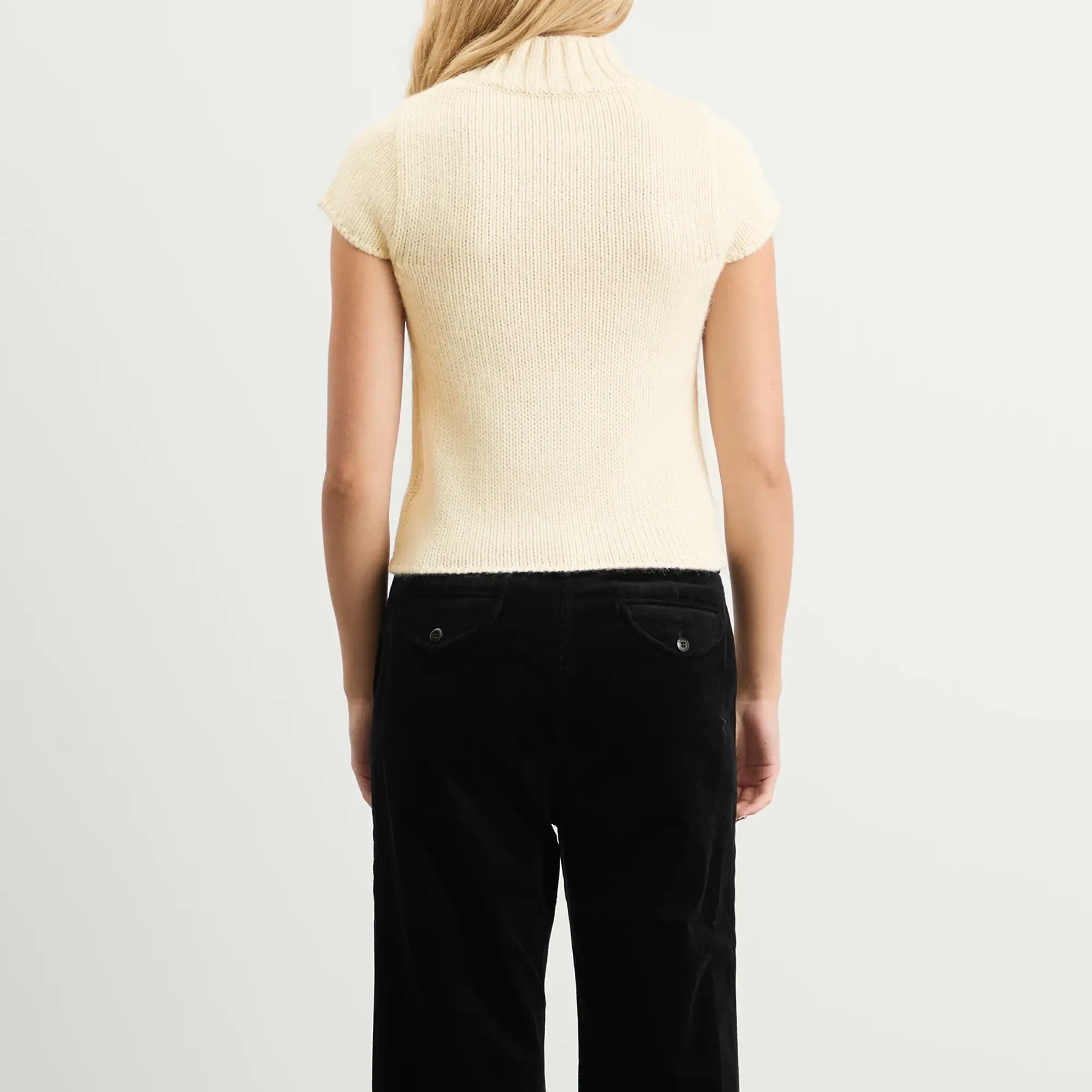 Nothing Written Women's Benico Half Neck Knit Ivory
