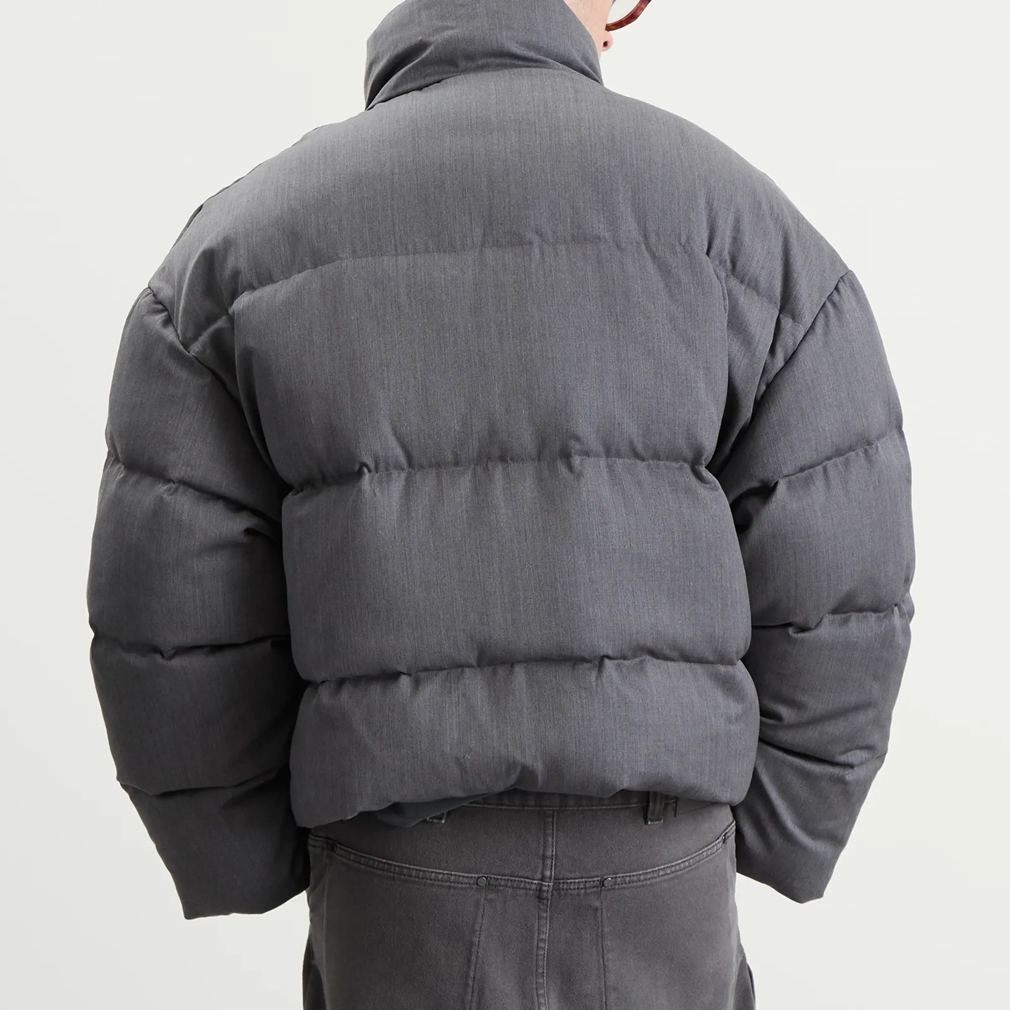 Entire Studios Men's MML Puffer Jacket Suitinggrey