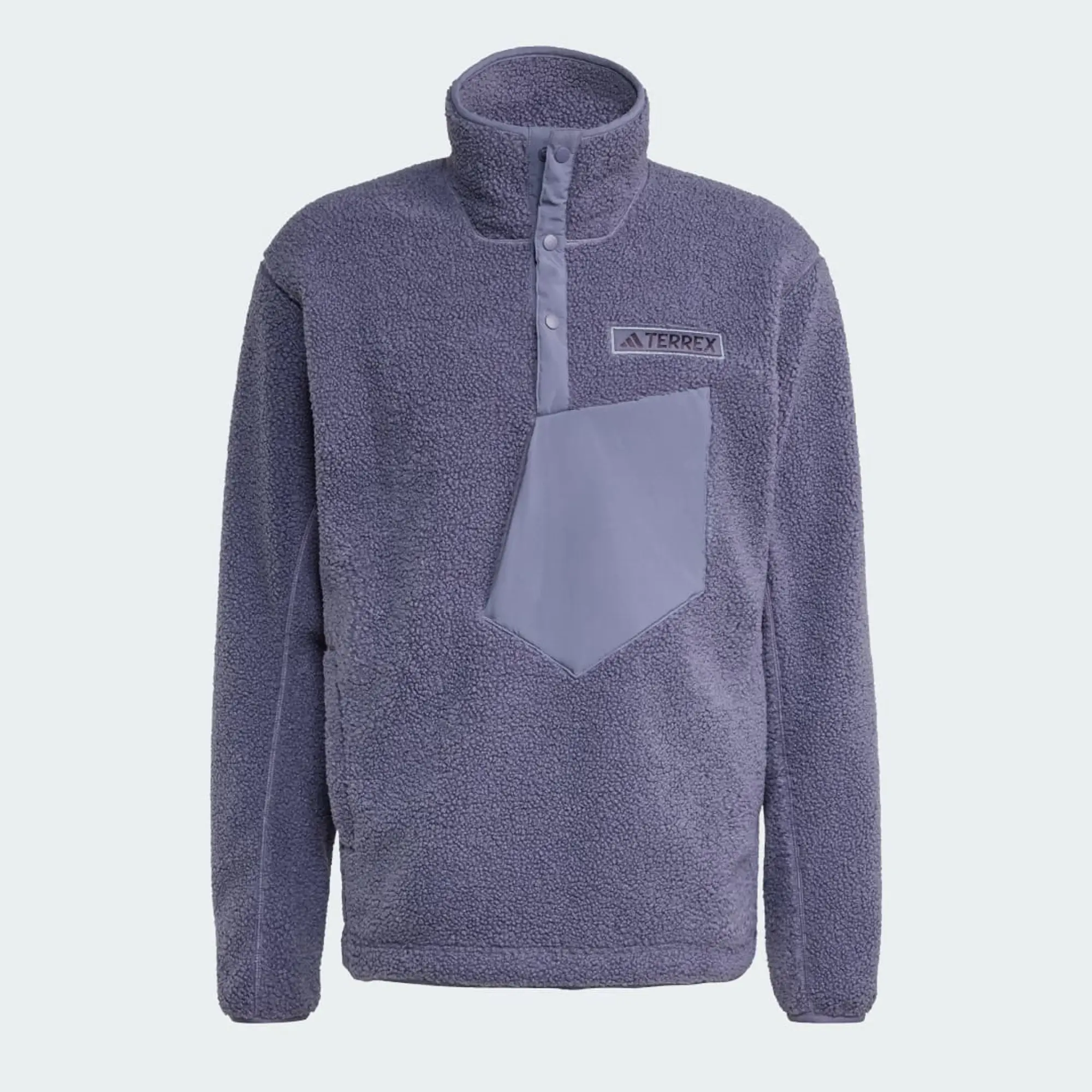 adidas Terrex Xploric High Pile Fleece Pullover Sweatshirt