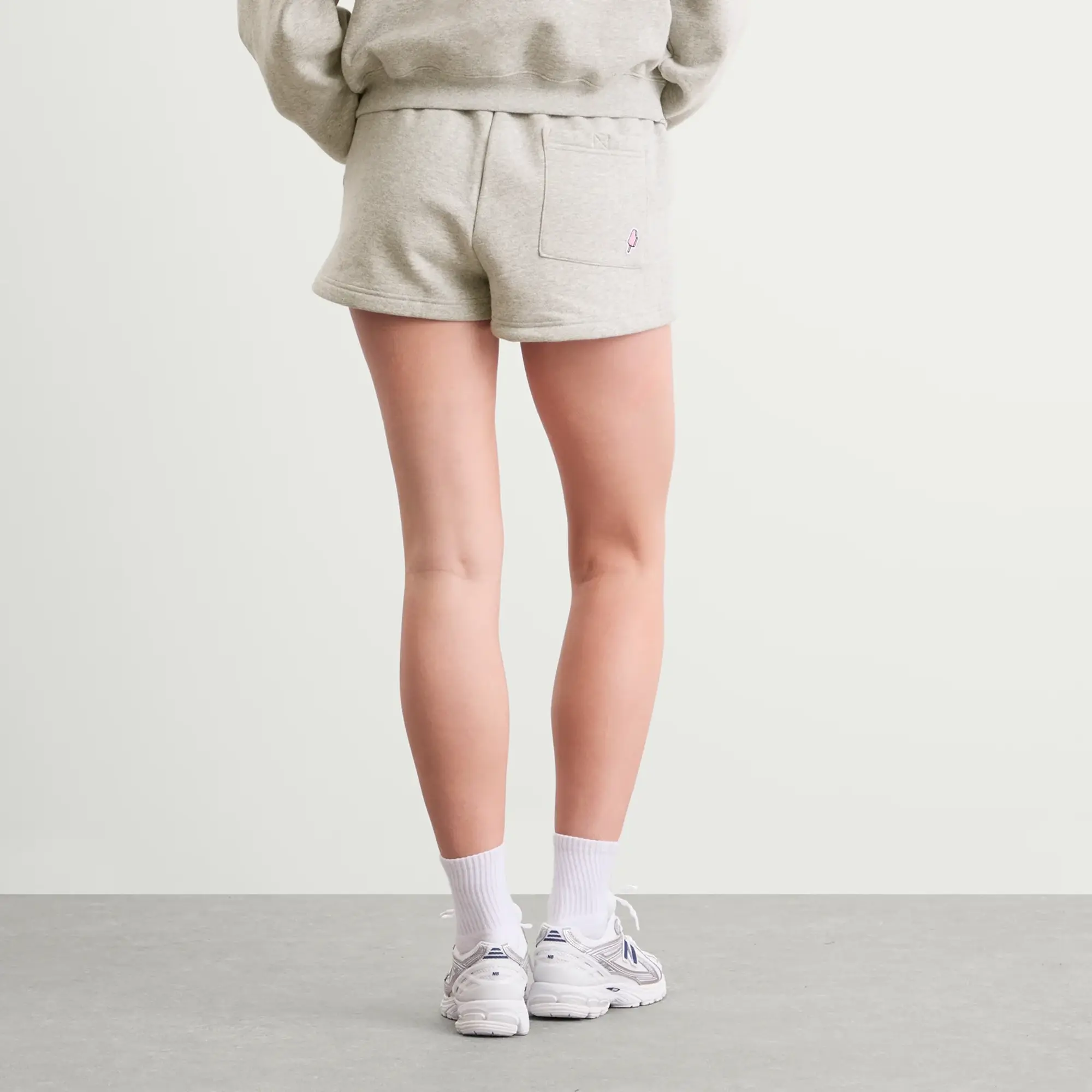 ICECREAM Women's College Shorts Grey