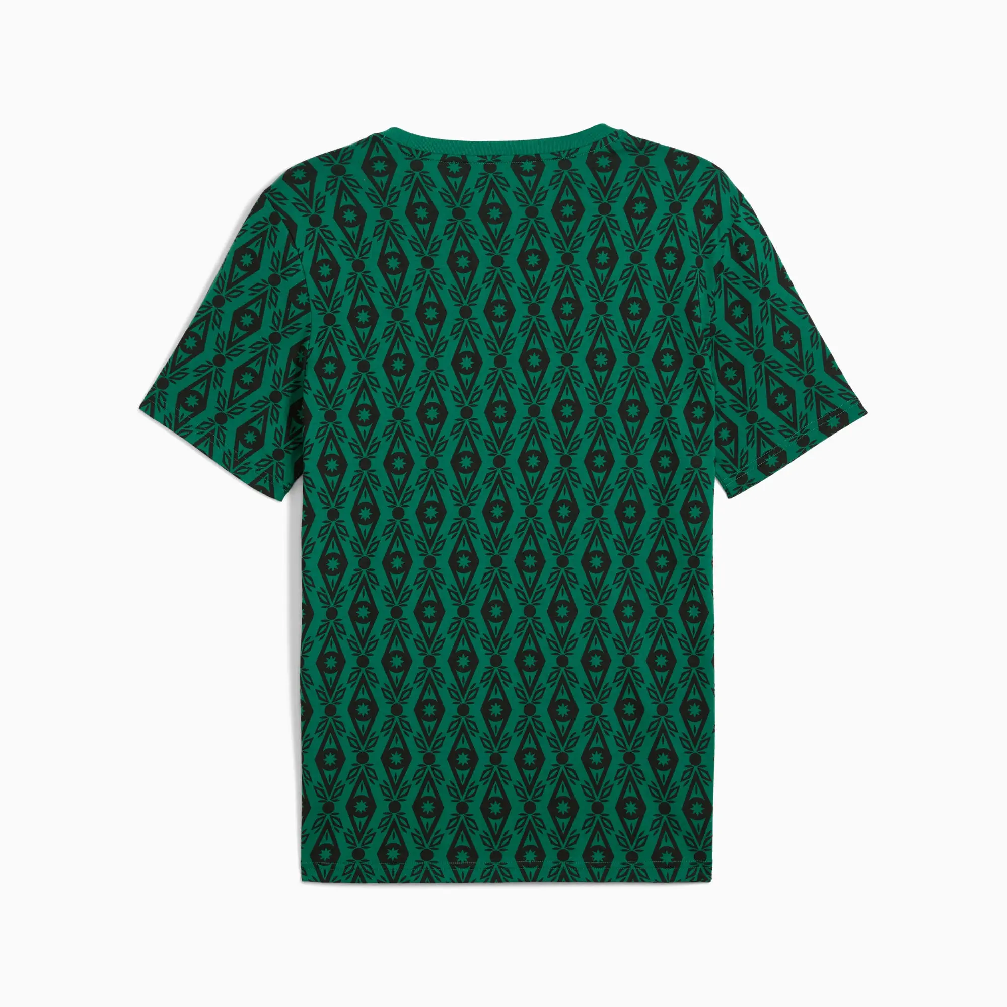 PUMA Senegal All-Over Print Tee Shirt Unisex, Power Green/White, size 3XL
