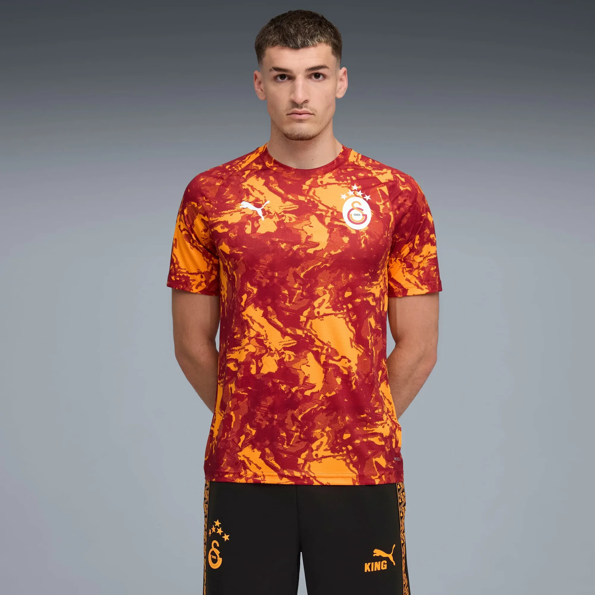 PUMA Galatasaray Sk Pre-Match Jersey Men, Red Rhythm, size 3XL