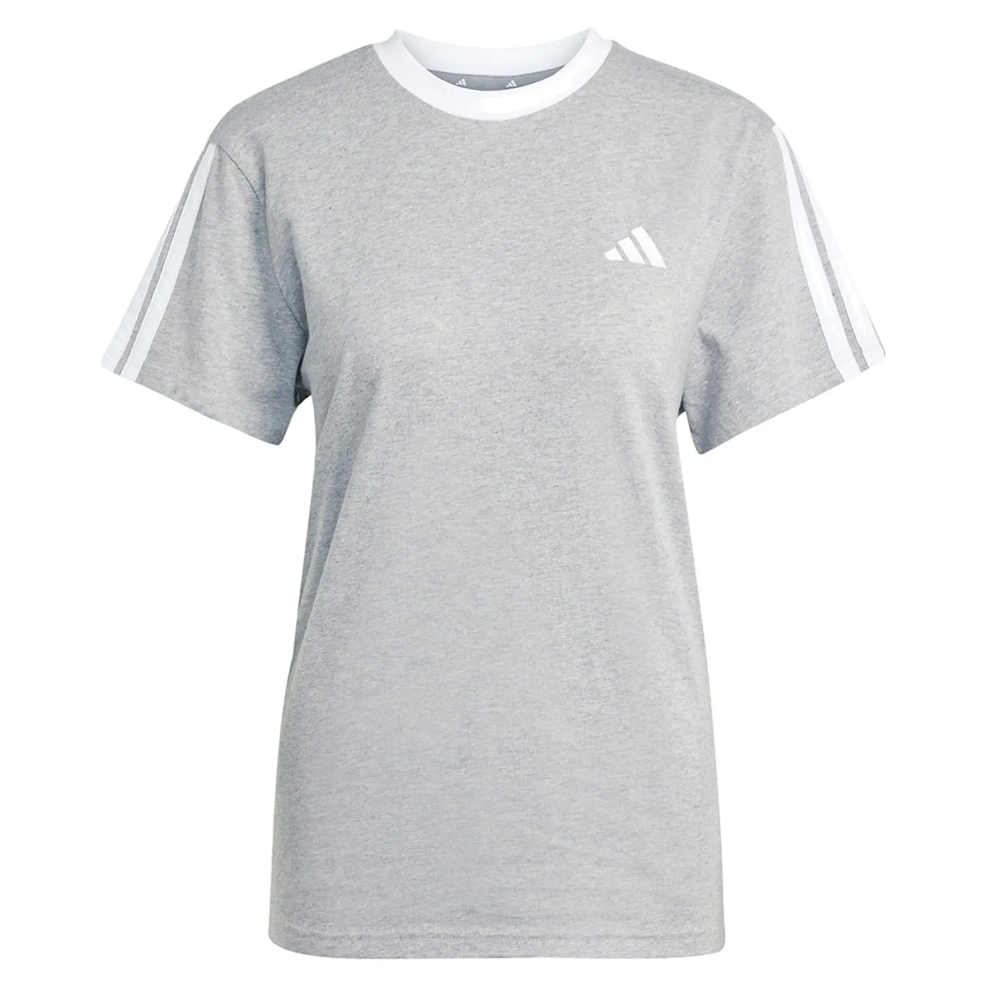 Adidas Essentials 3 Stripes  - Medium Grey Heather