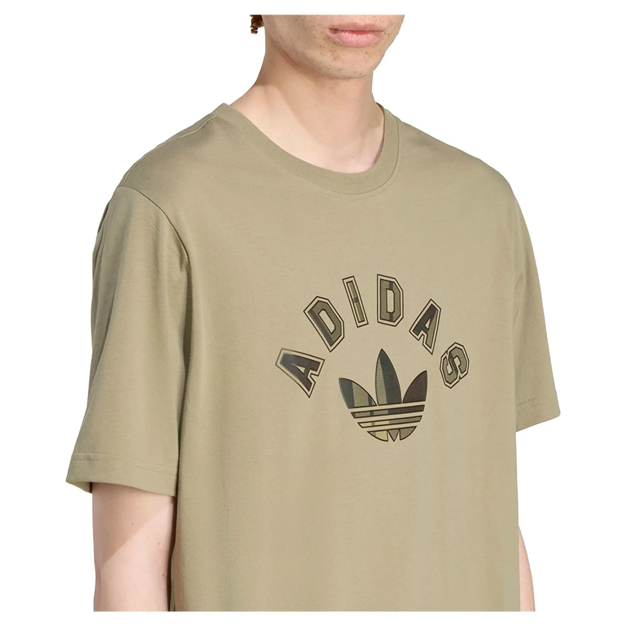 Adidas Originals Tartan Regular Short Sleeve T-shirt