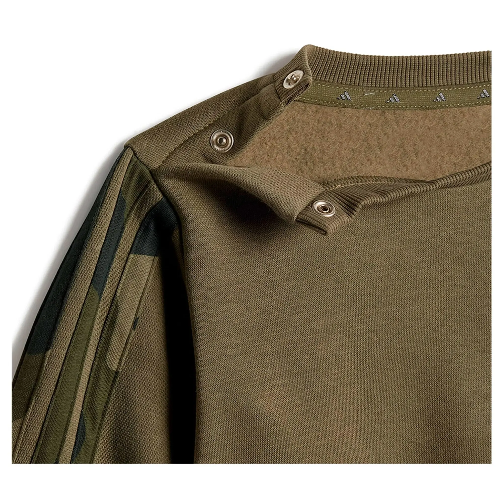 Adidas Seasonal Essentials Camo Fleece Jogger In French Terry Set