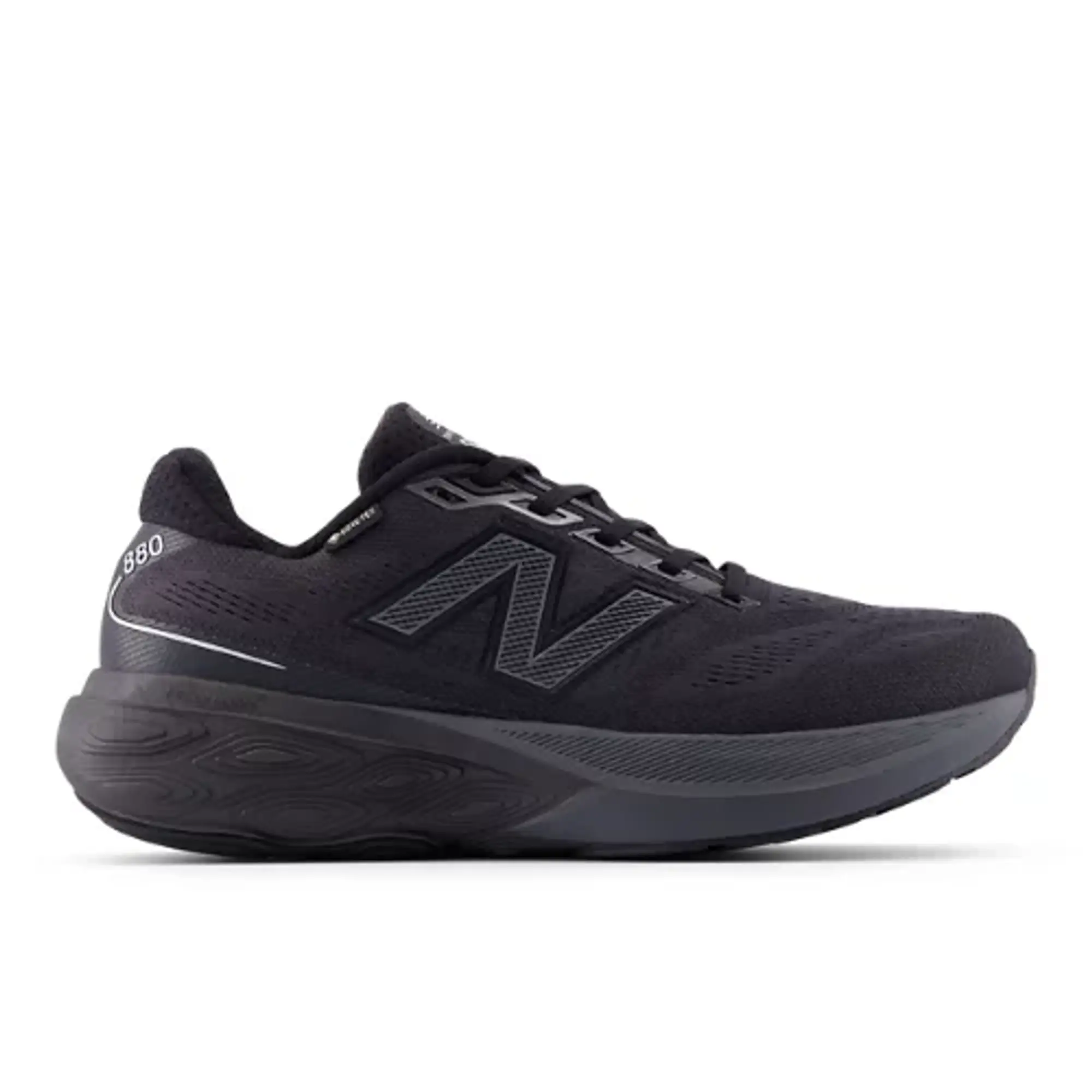 New Balance Men's Fresh Foam X 880v15 GORE-TEX® in Black/Grey Synthetic