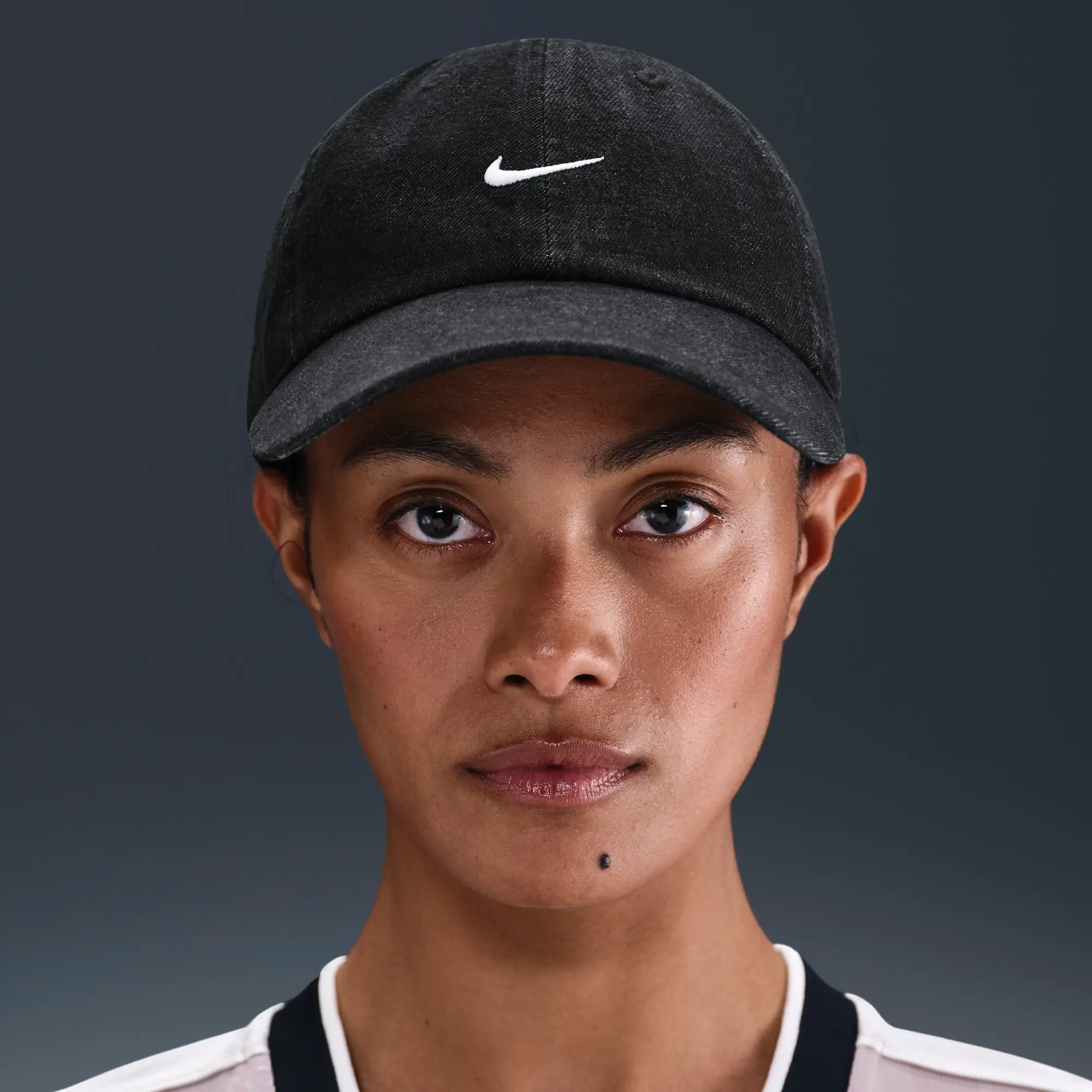Nike Club Unstructured Denim Cap - Black - Cotton
