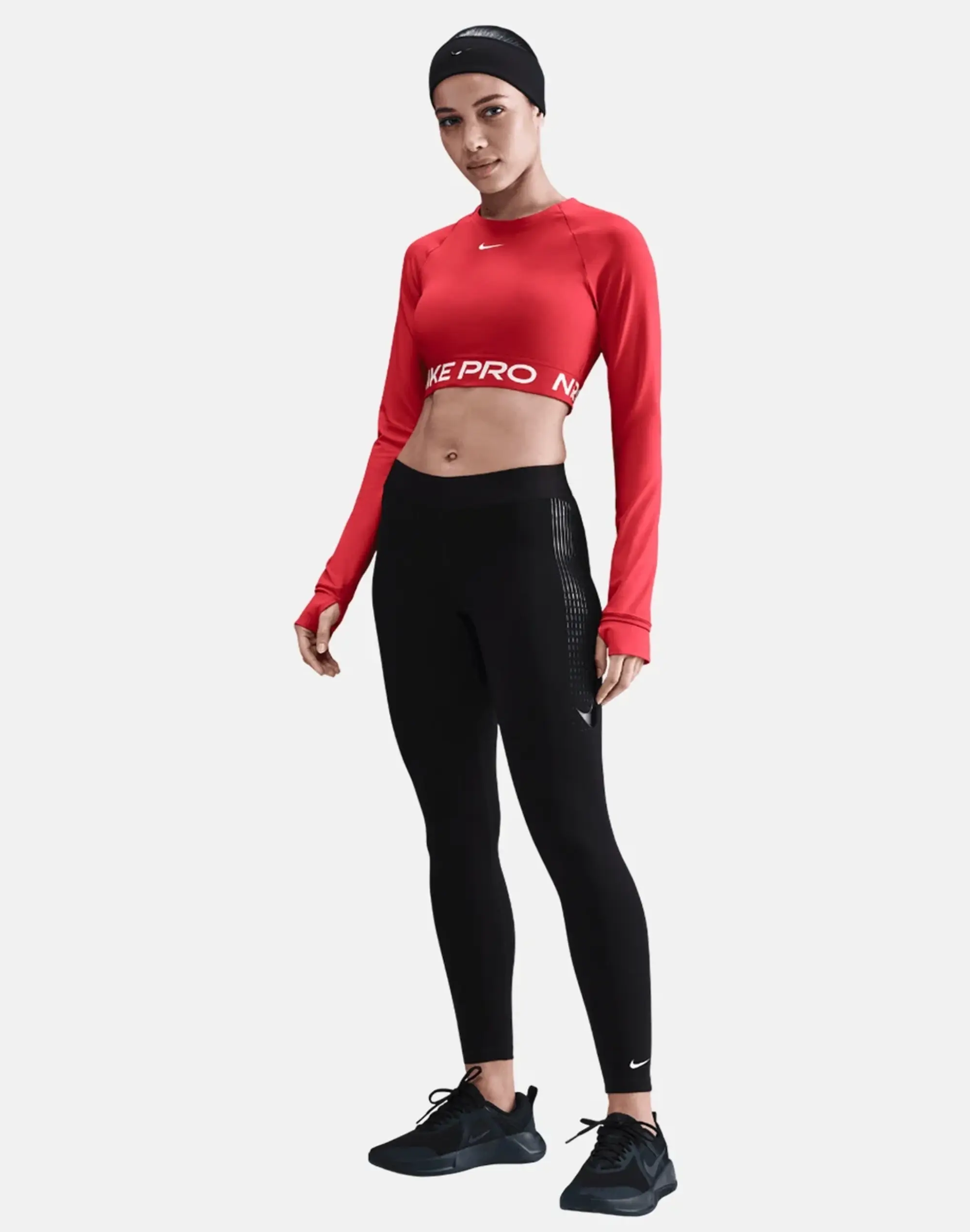 Women's Nike Pro 365 Leggings in Black/White 
