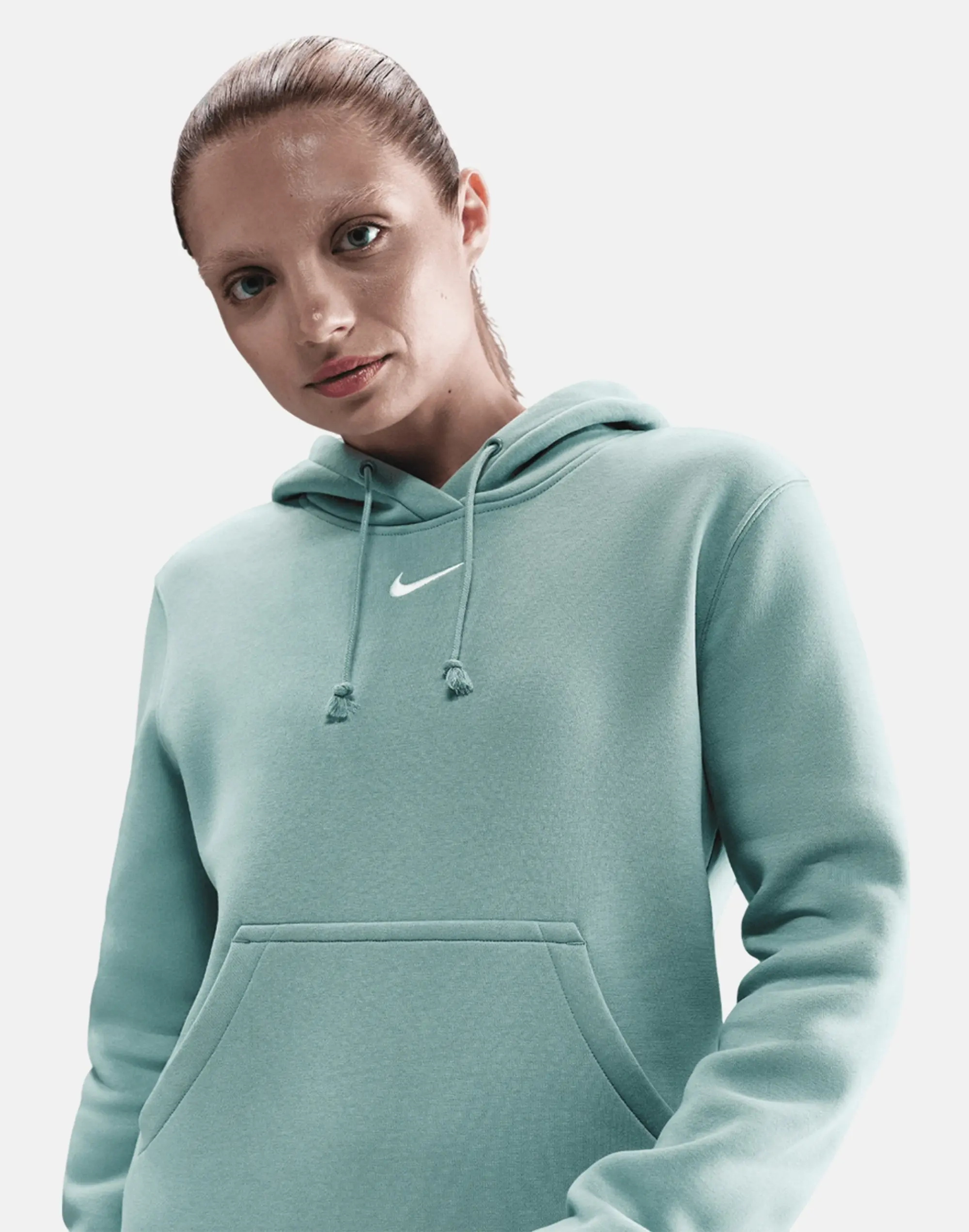 Nike Phoenix Fleece Hoodie - Cannon - Womens