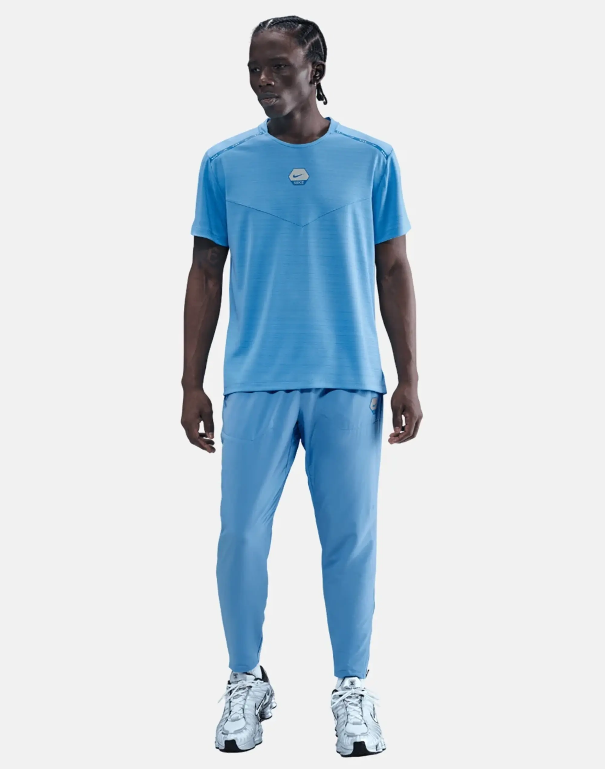 Men's Nike Cityside Run T-Shirt in Blue 