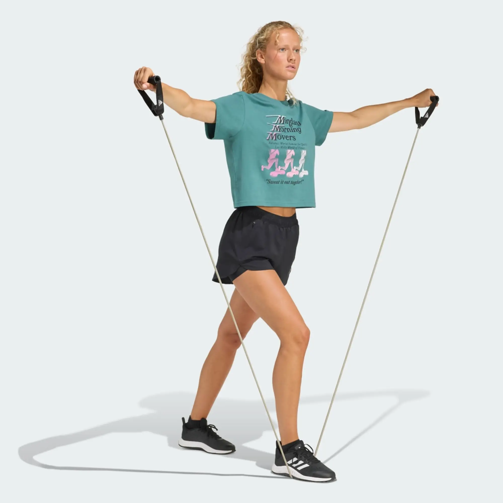 adidas LESMILLS MOVERS GRAPHIC T-SHIRT