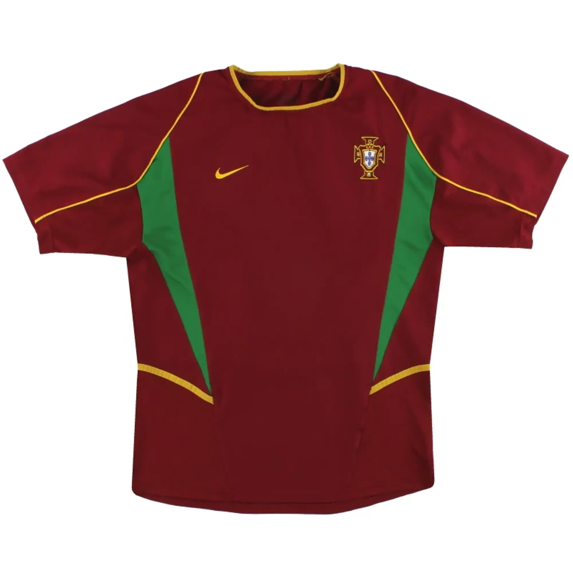 2002-04 Portugal Nike Home Shirt *Mint* L - Portugal / Mint 