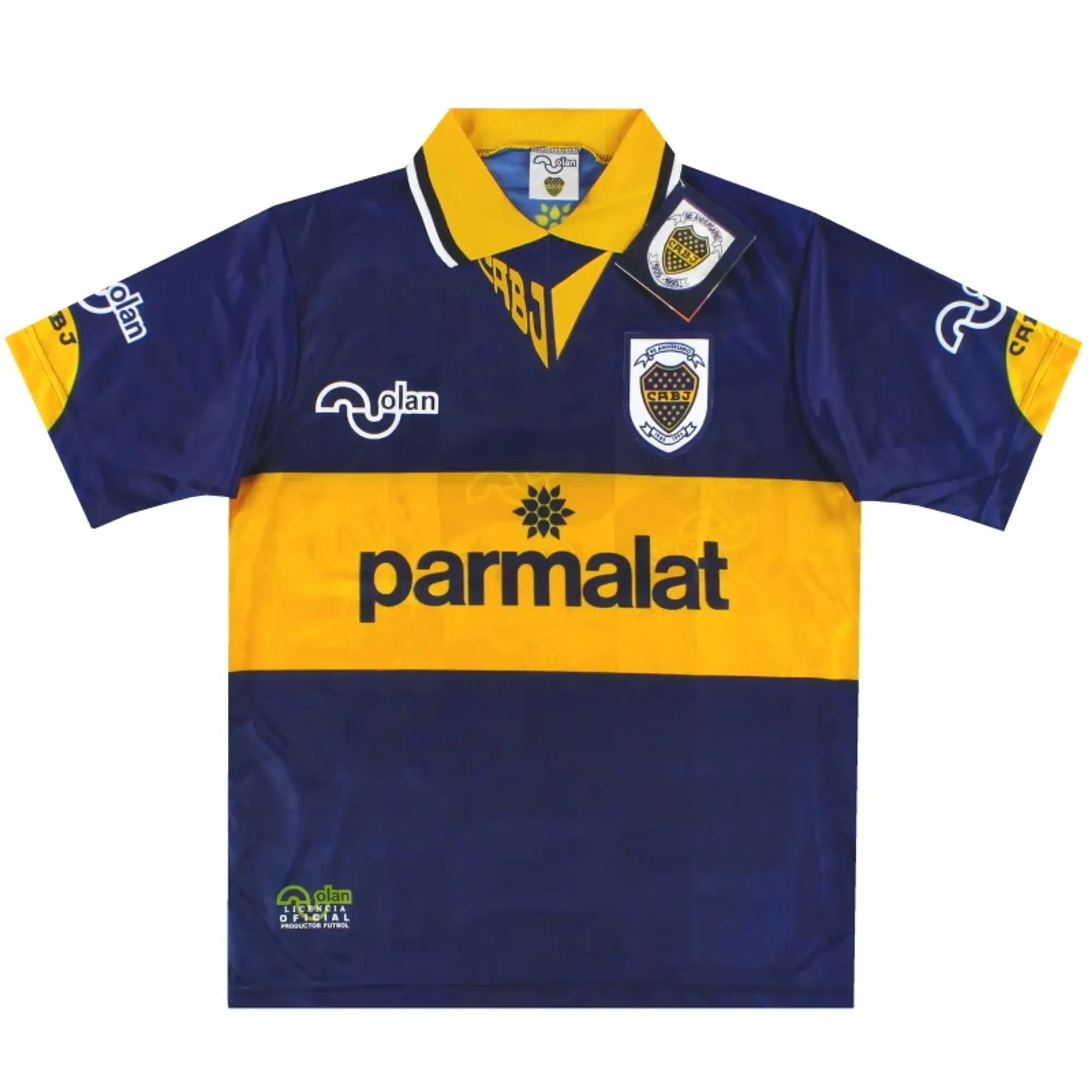 1995 Boca Juniors '90th Anniversary' Home Shirt *w/tags* S - Central and South American Clubs / w/tags 
