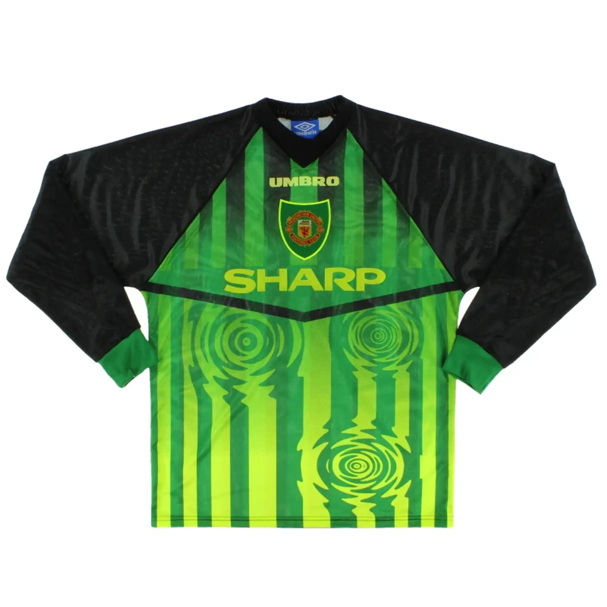 1997-98 Manchester United Goalkeeper Shirt Y - Manchester United / Very good 
