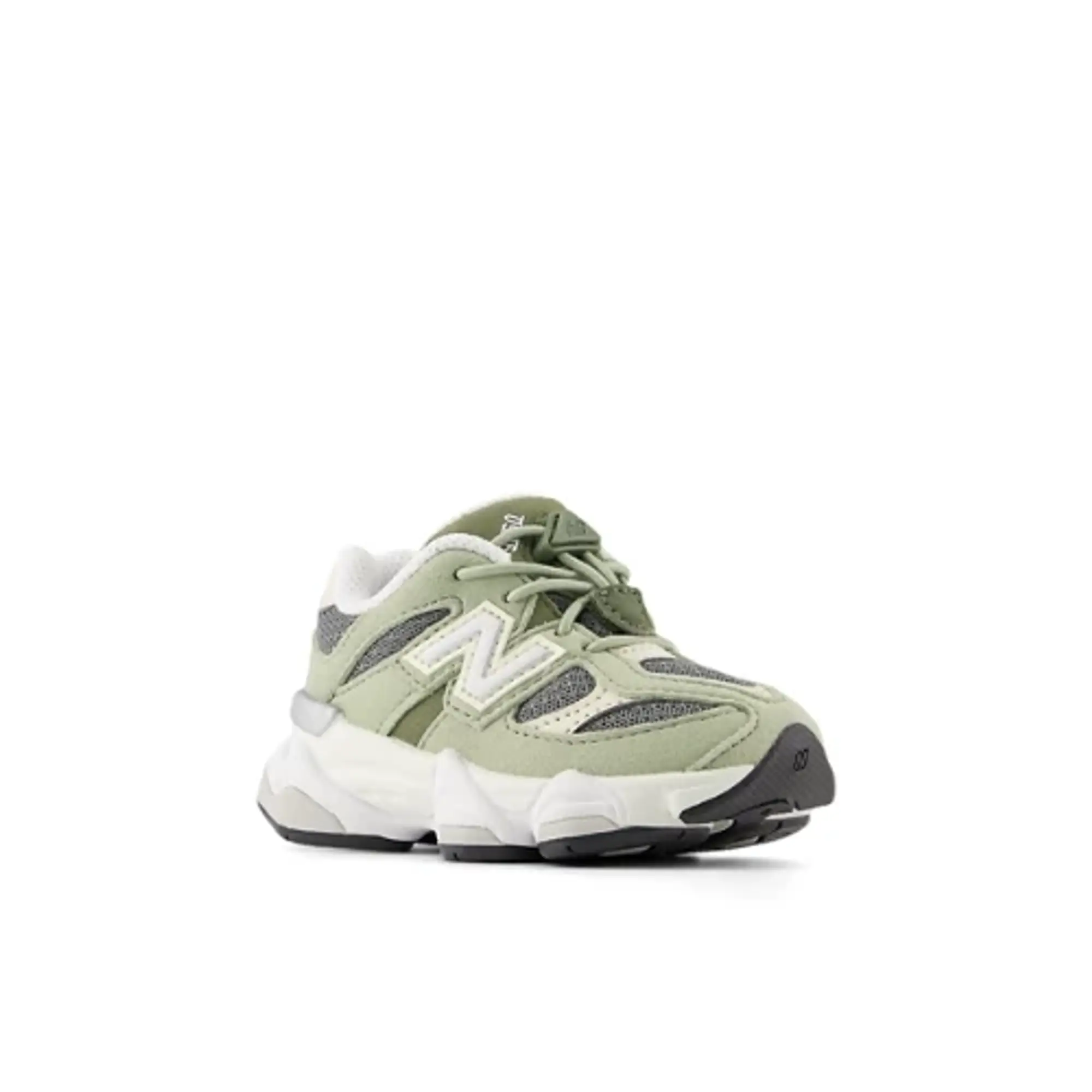 New Balance Infants' 9060 LACE in Green/White Synthetic