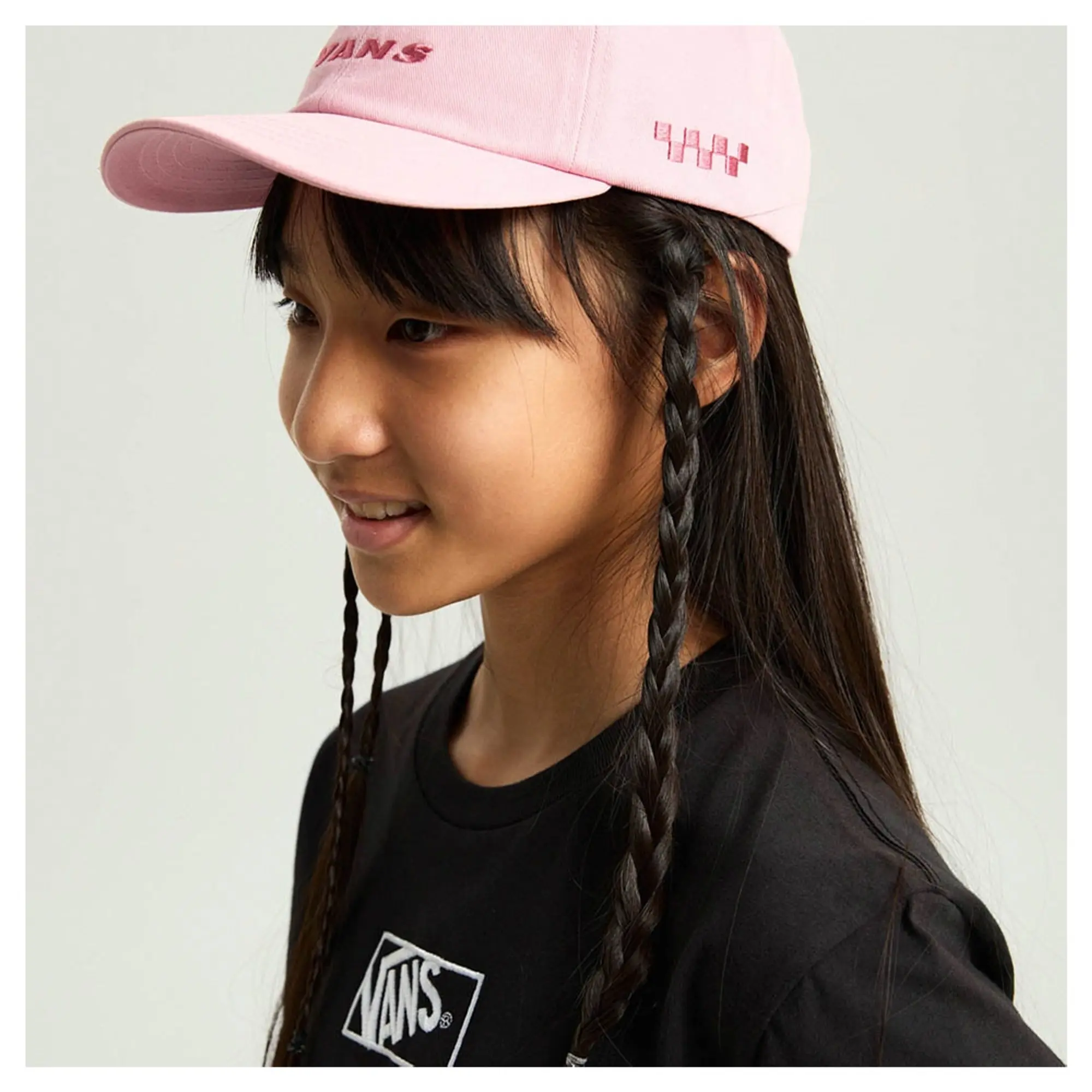 Vans Check Side Curved Bill Junior Cap