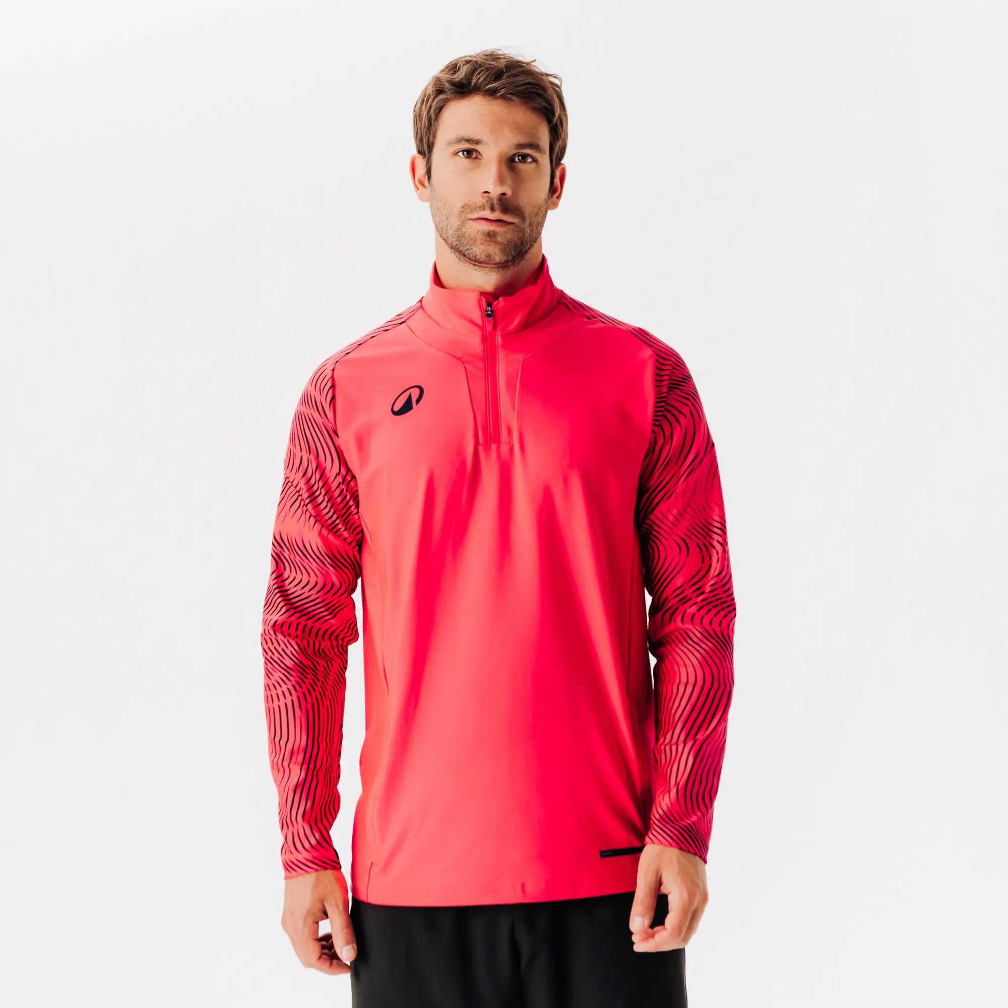 1/2 Zip Viralto Club - Black/White