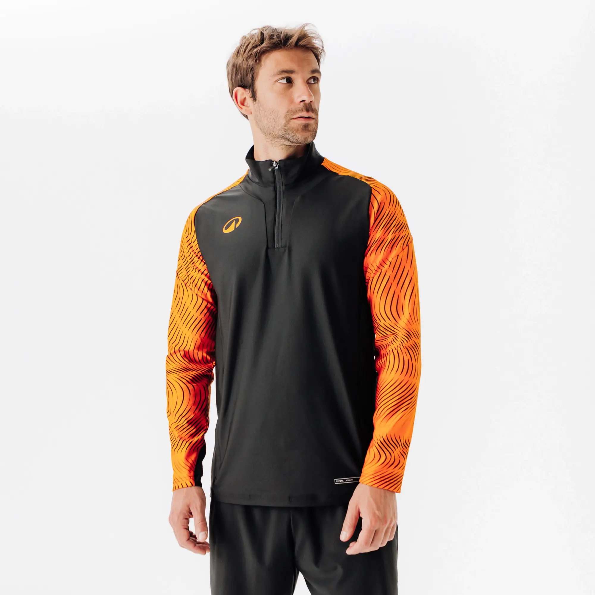 1/2 Zip Viralto Club - Black/White