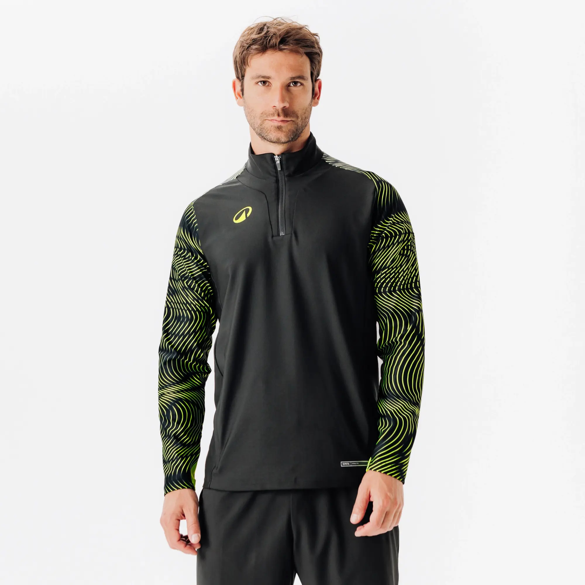 1/2 Zip Viralto Club - Black/White