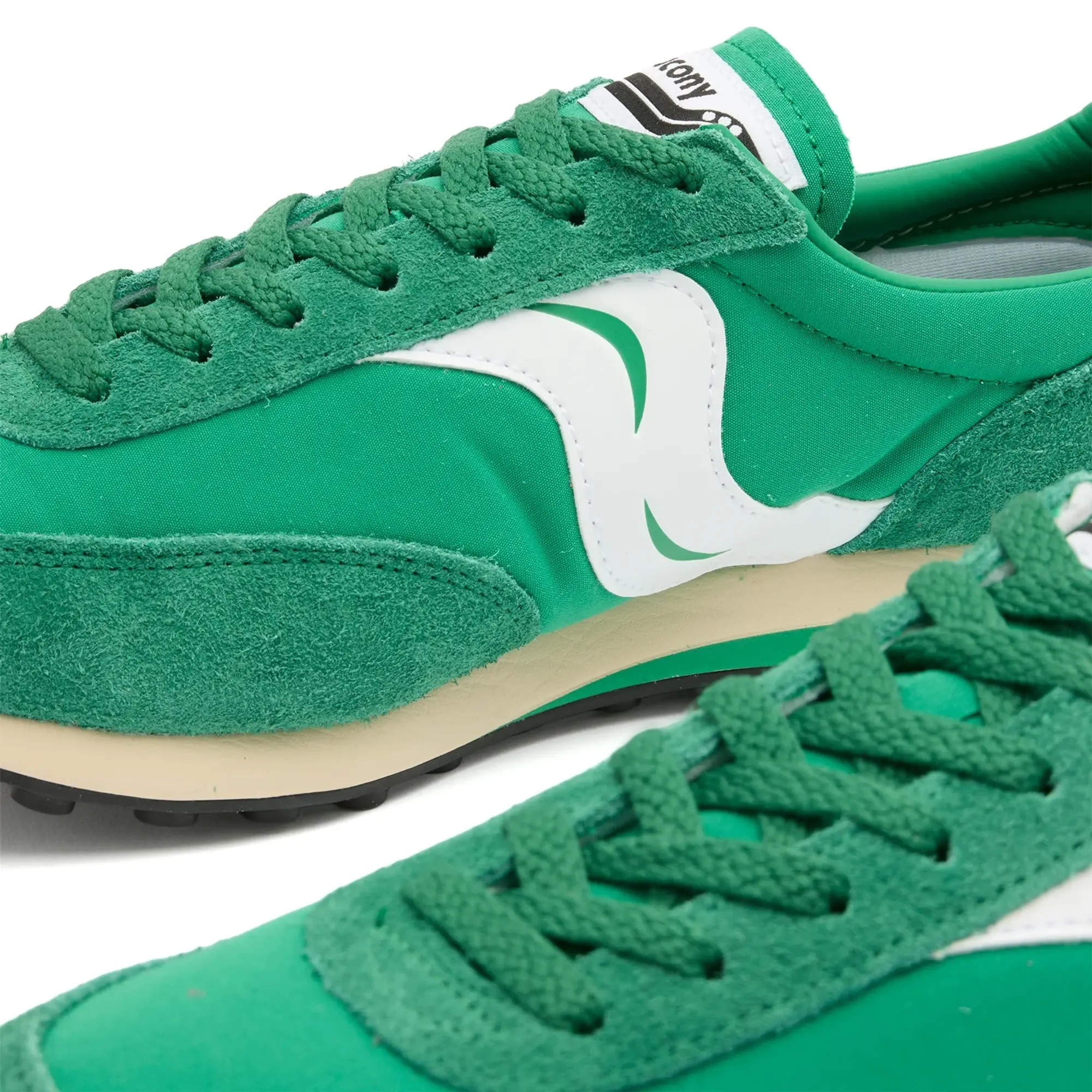 Saucony Men's Trainer 80 Sneaker Green/White