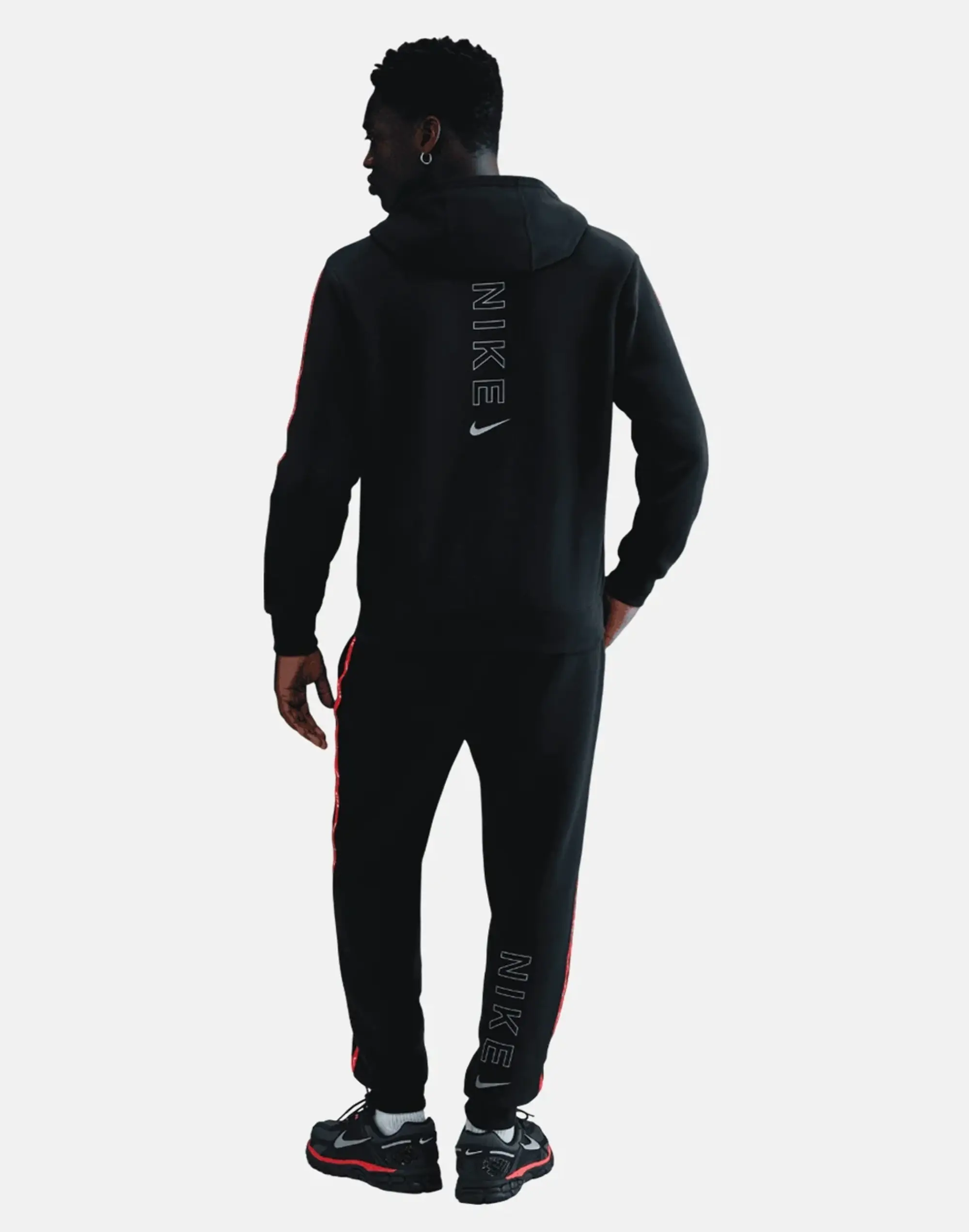 Men's Nike Cityside Fz Hoodie in Black 
