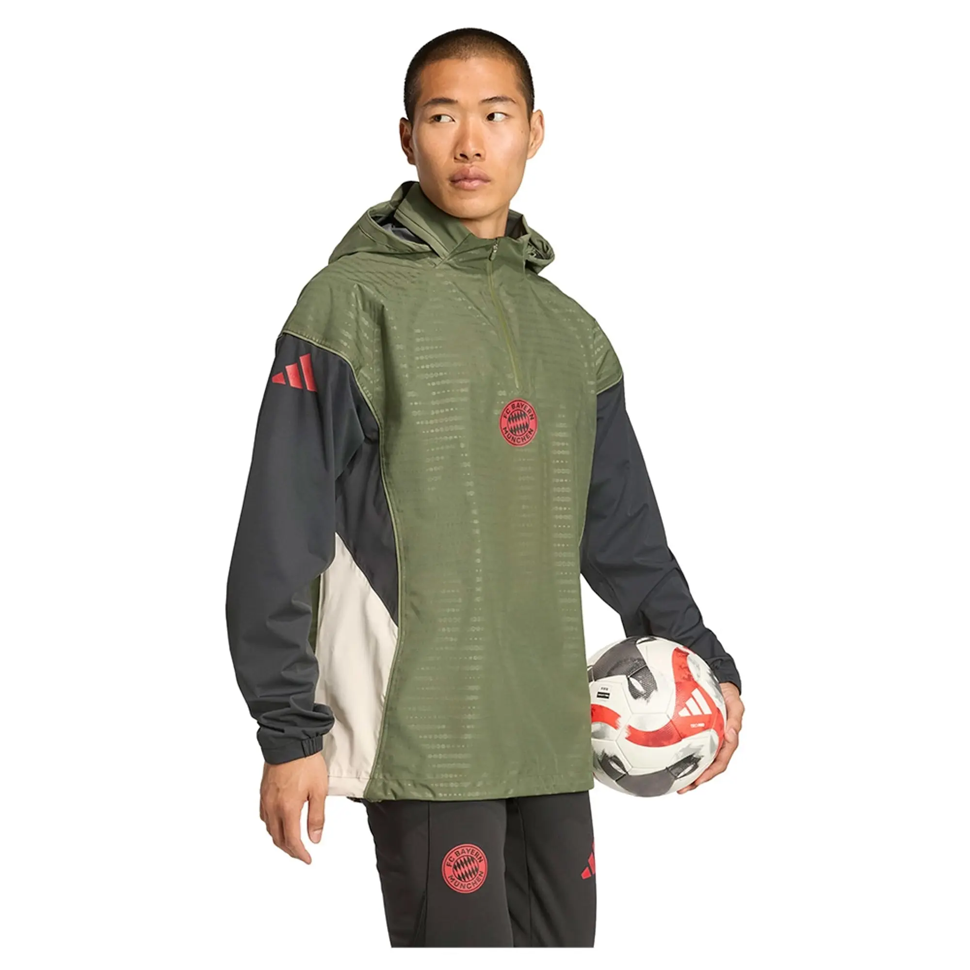 Adidas Fc Bayern Tiro 25/26 Pro Rain Sweatshirt