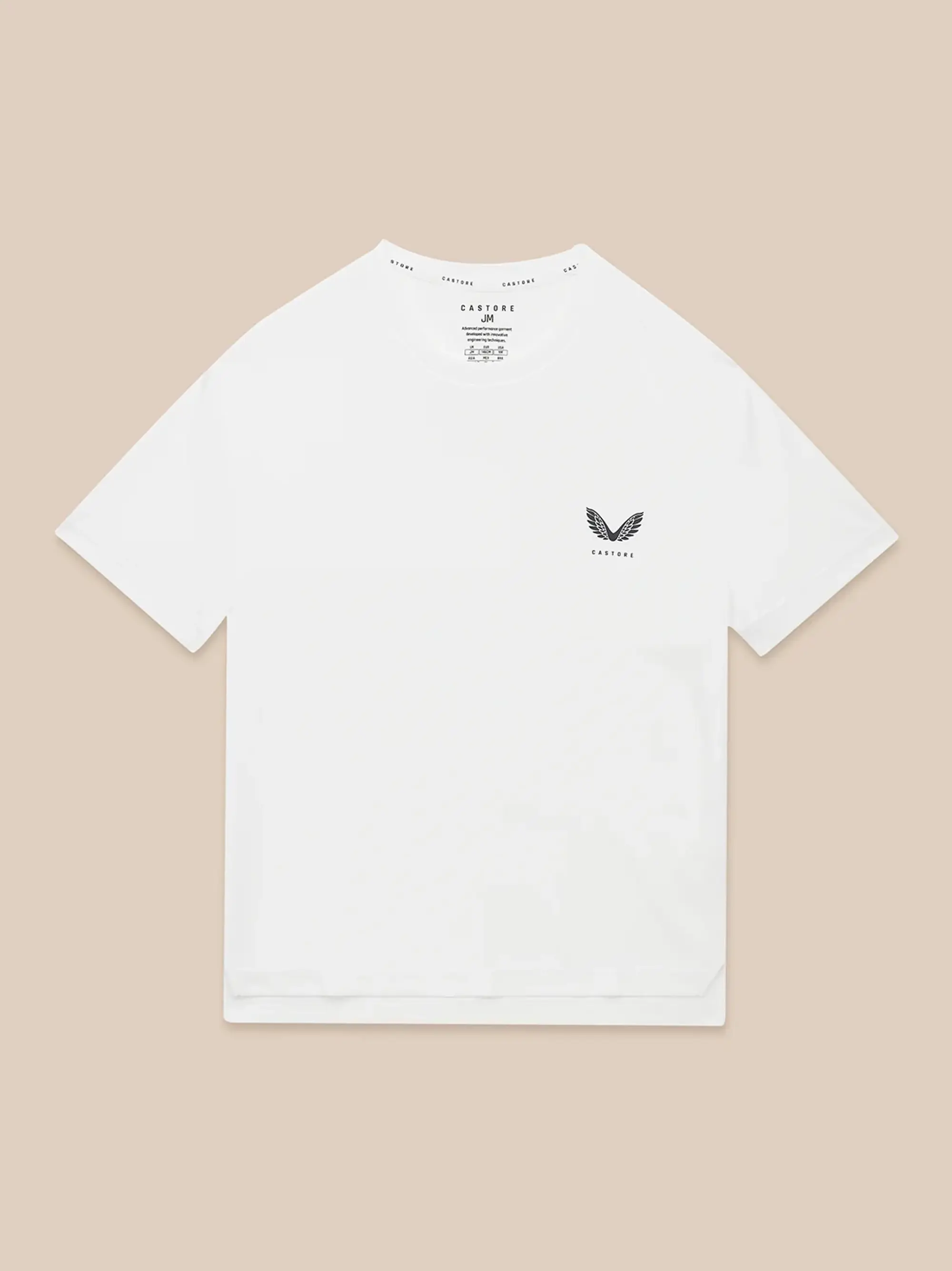 Castore Junior’s Adapt Short Sleeve T-shirt - White