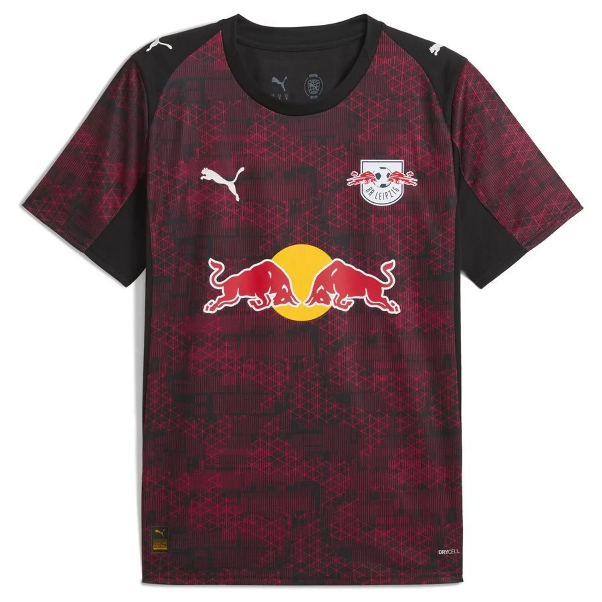 PUMA Rb Leipzig 25/26 Third Jersey Men, Black/Fast Red