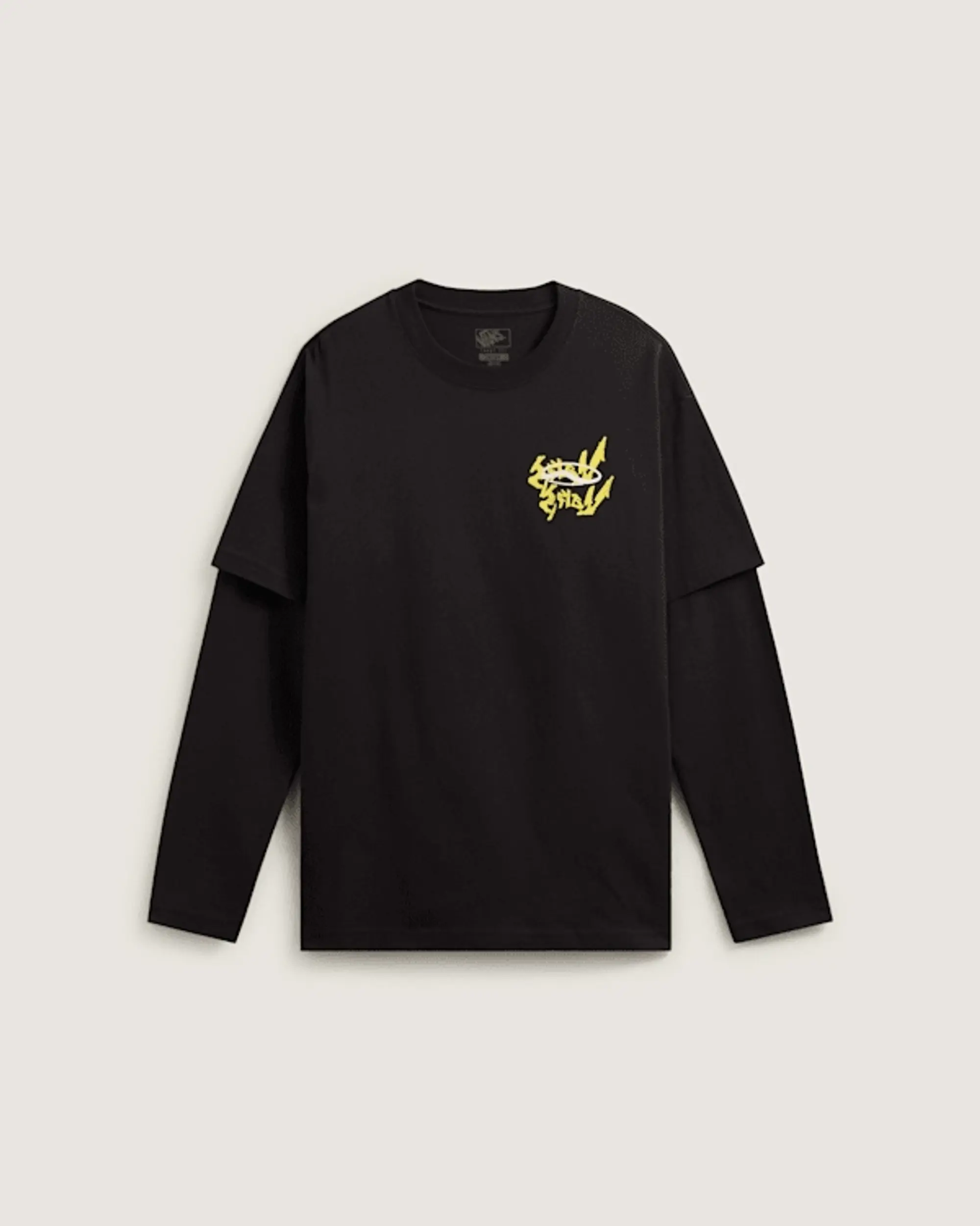 Vans - For Nothing Twofer T-Shirt, Man, Black