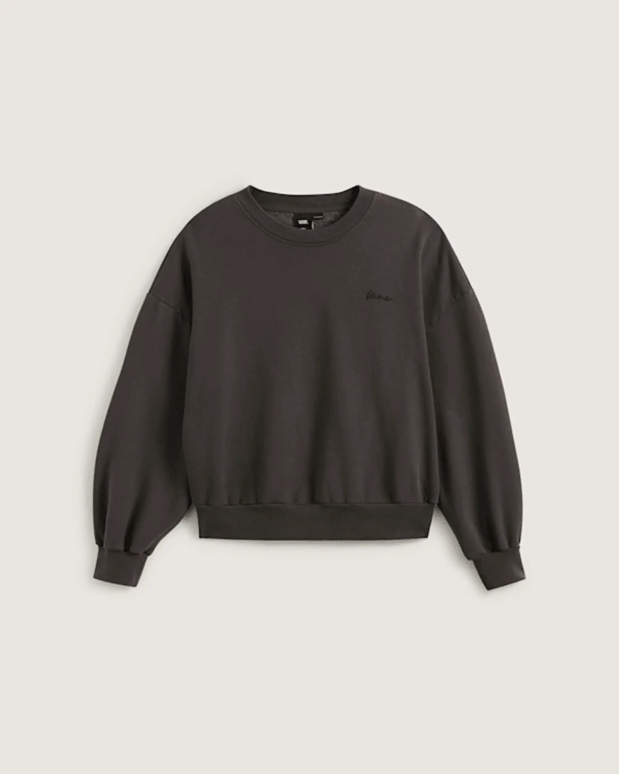Vans - Retro Crew Sweatshirt, Woman, Black