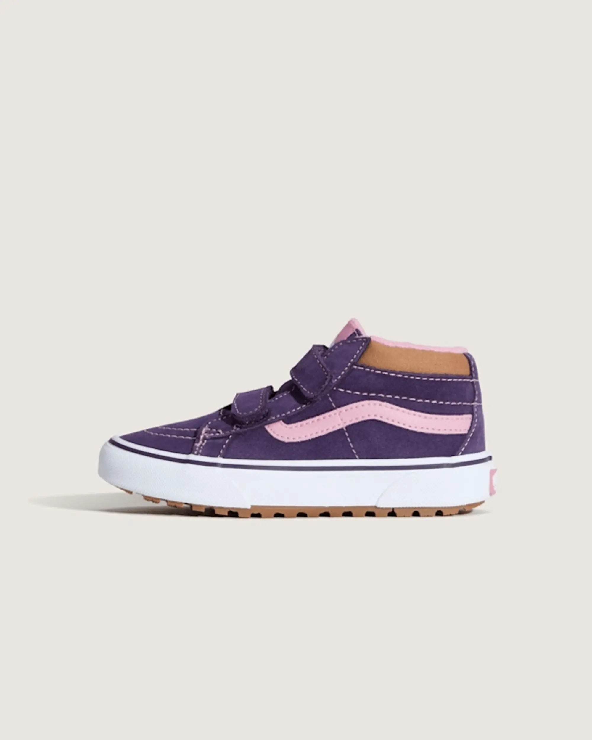 Vans - Kids Sk8-Mid Shoes (4-8 Years), Purple