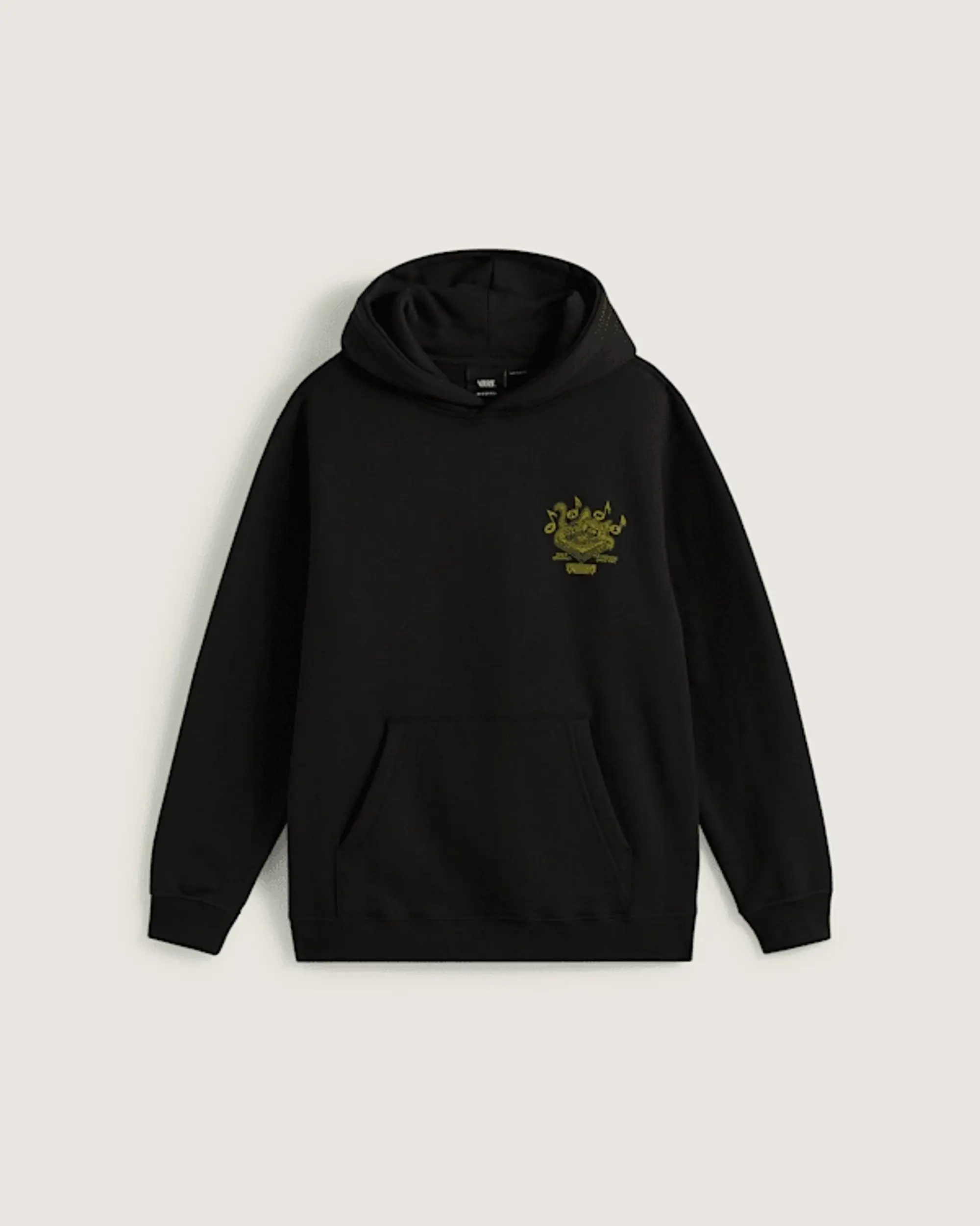 Vans - Kids Scratched Records Hoodie (8-14 Years), Black