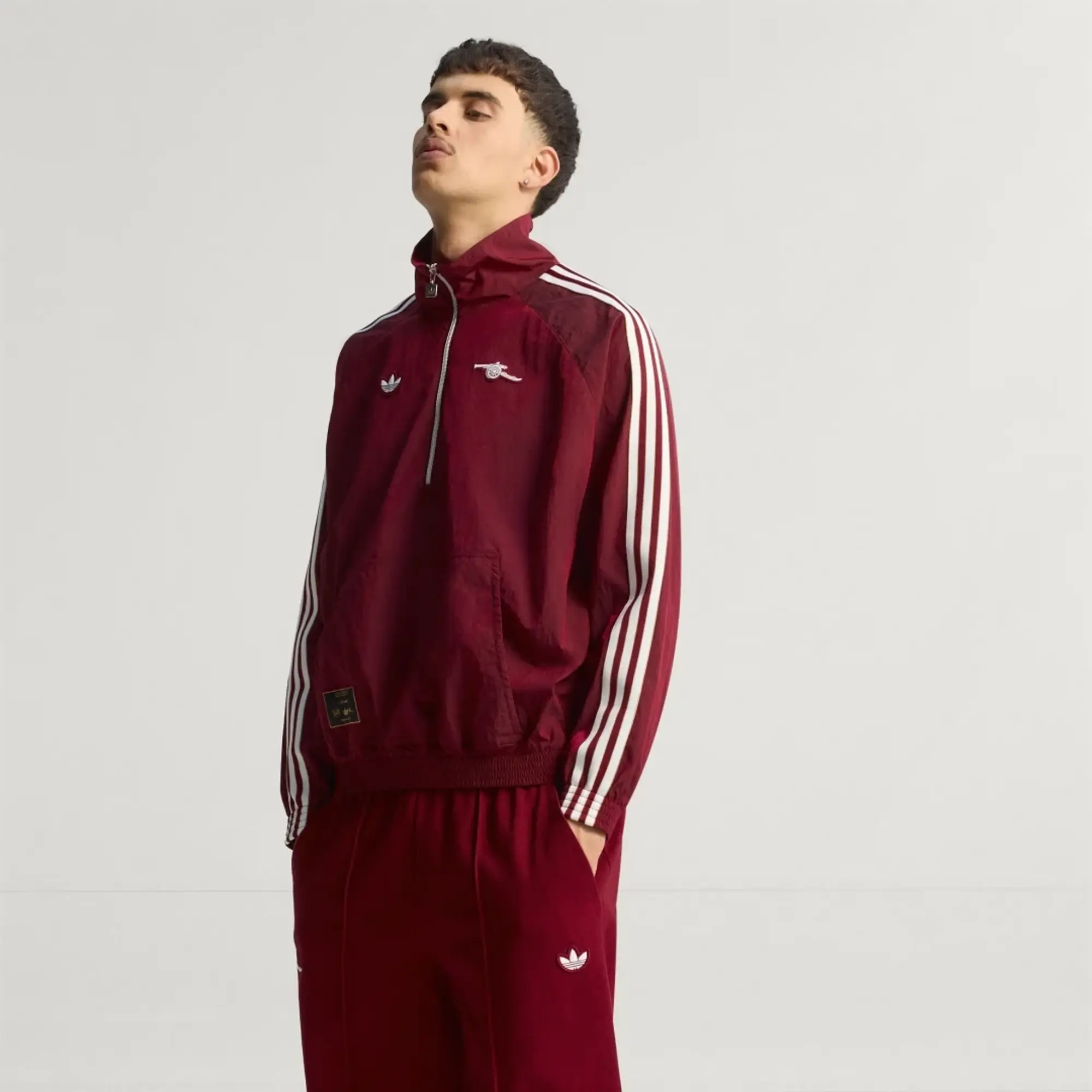 adidas Arsenal Terrace Icons Half-Zip Jacket