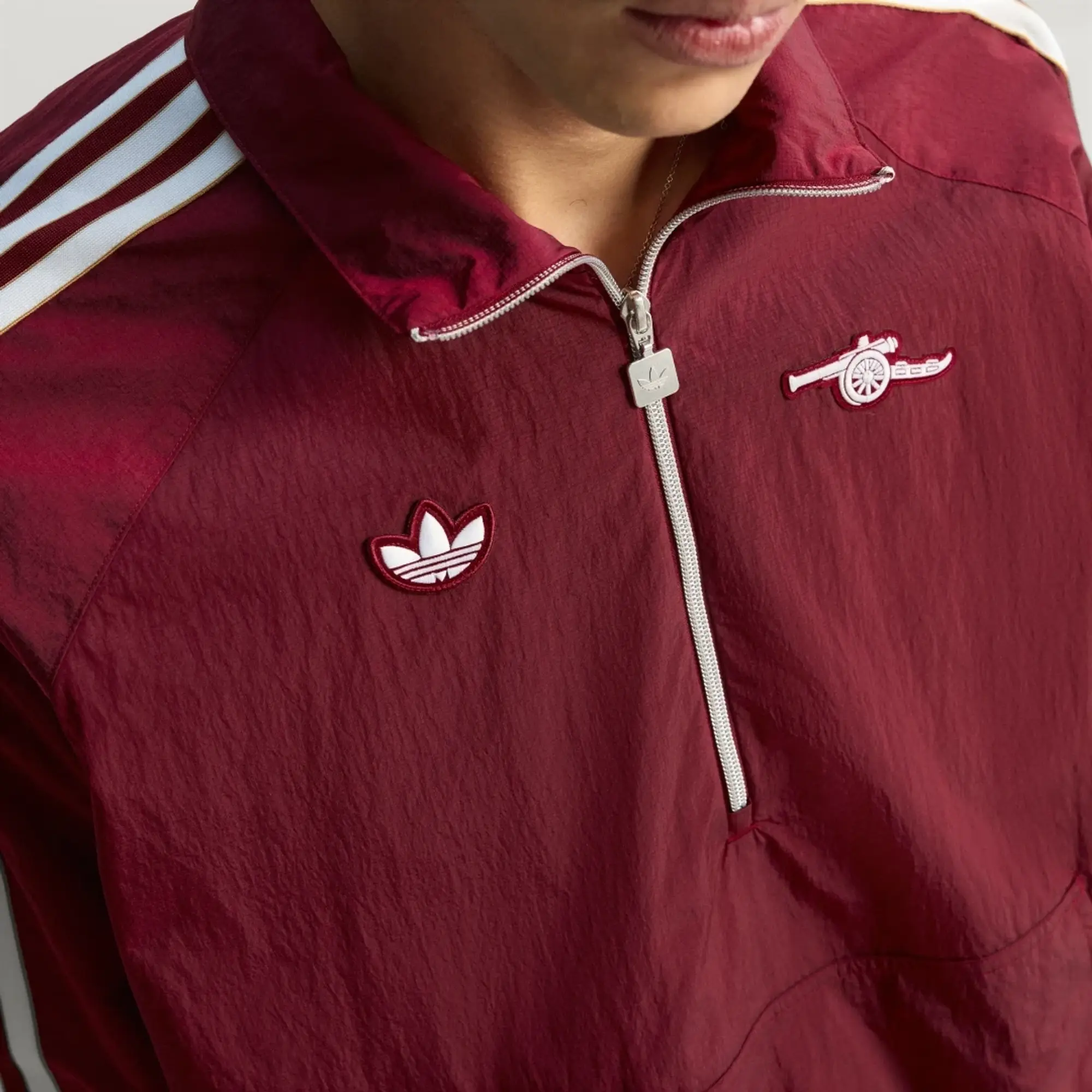 adidas Arsenal Terrace Icons Half-Zip Jacket