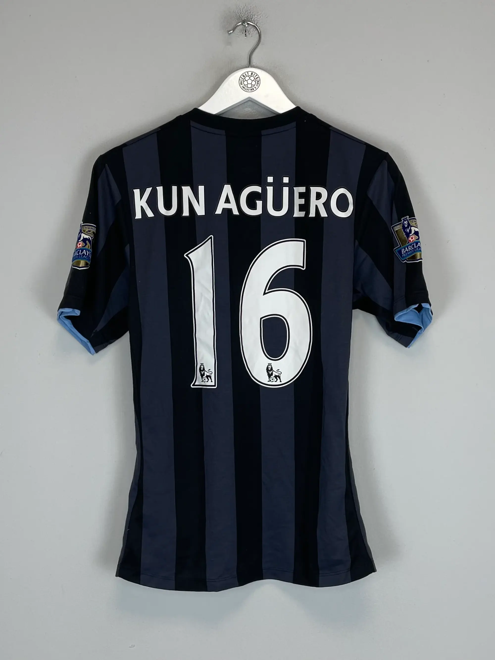 2012/13 MANCHESTER CITY AGUERO #16 THIRD SHIRT (S) UMBRO | Cult Kits