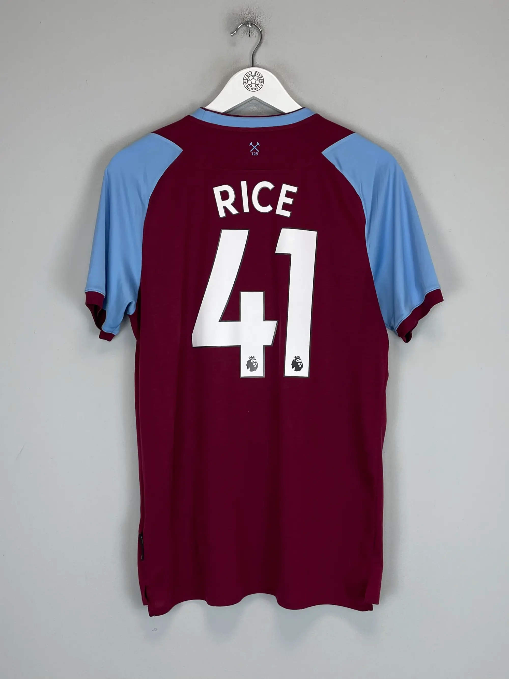 2020/21 WEST HAM RICE #41 HOME SHIRT (M) UMBRO | Cult Kits