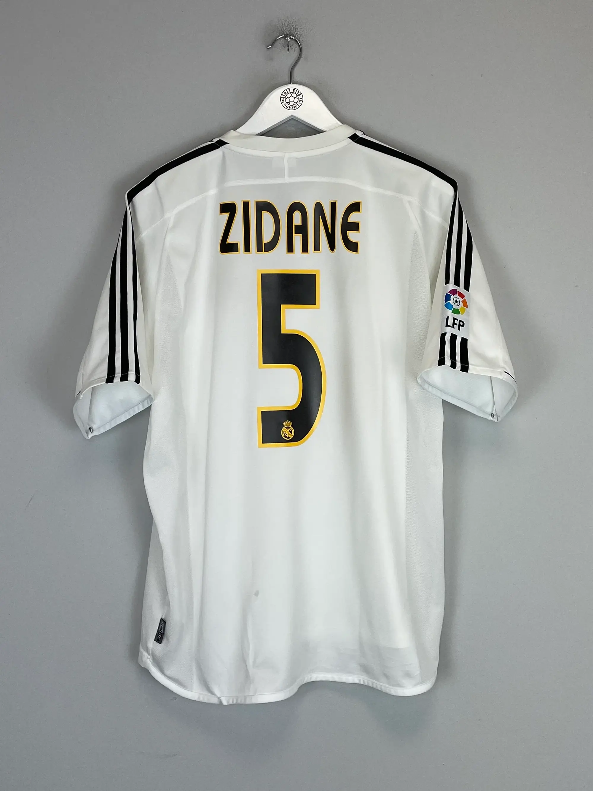 2003/04 REAL MADRID ZIDANE #5 HOME SHIRT (L) ADIDAS  | Cult Kits