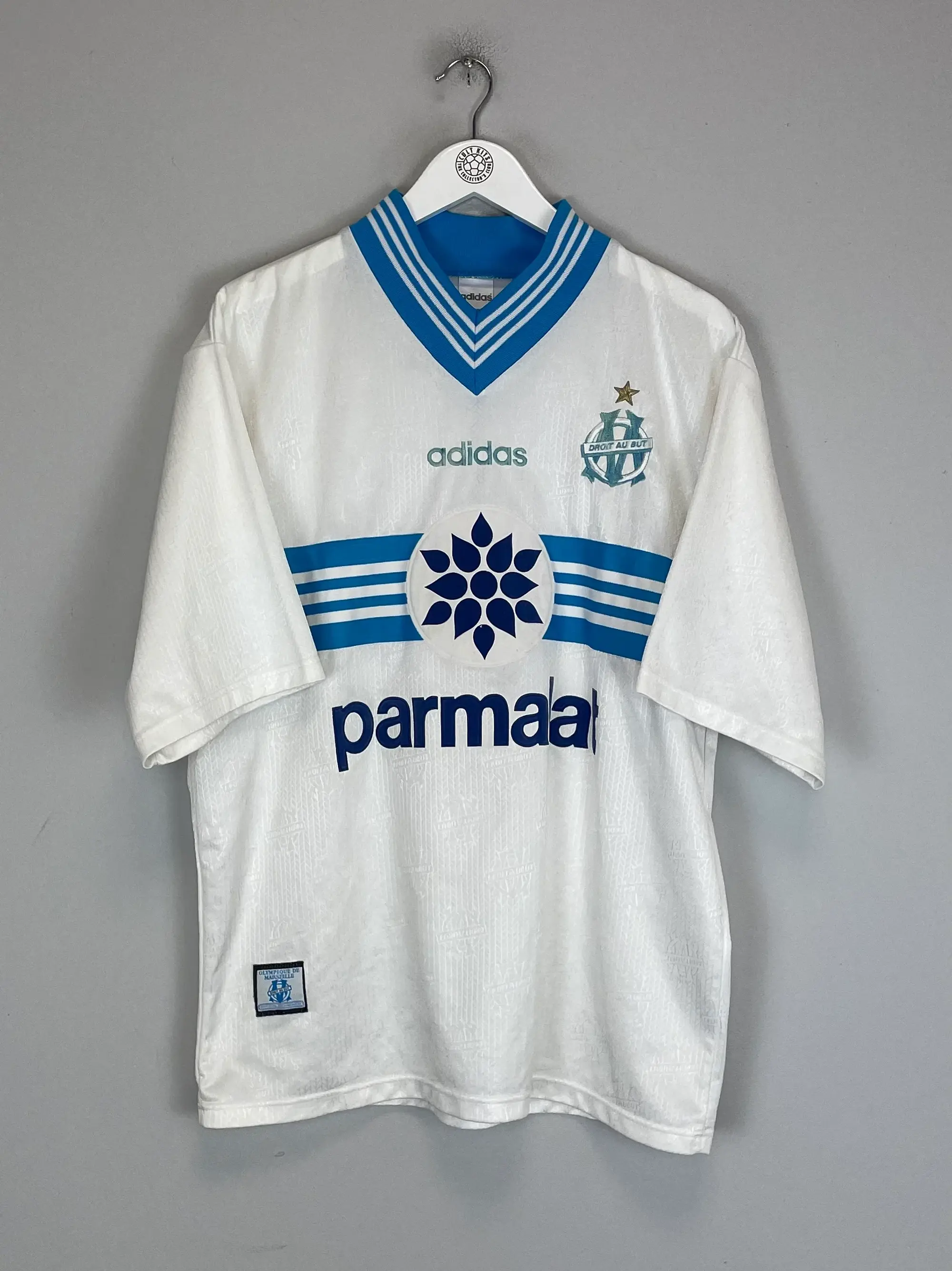 1996/97 MARSEILLE HOME SHIRT (L) ADIDAS | Cult Kits