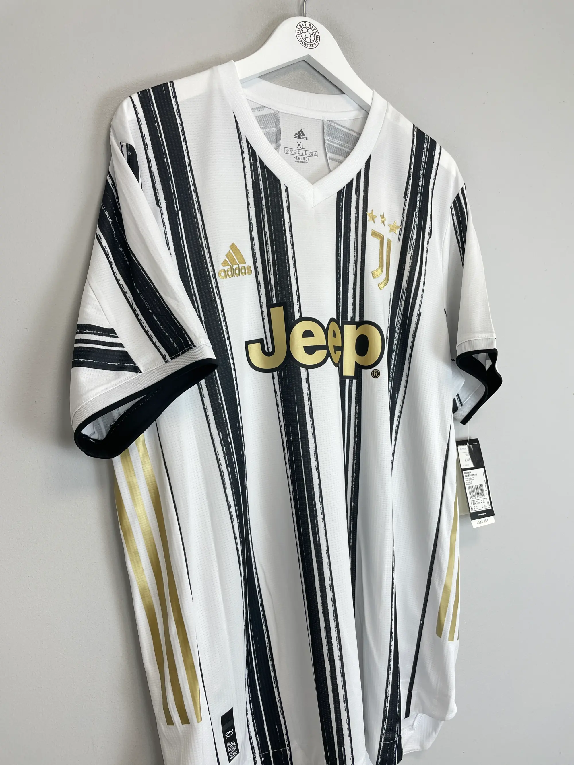 2020/21 JUVENTUS RONALDO #7 *BNWT* AUTHENTIC HOME SHIRT (XL) ADIDAS | Cult Kits