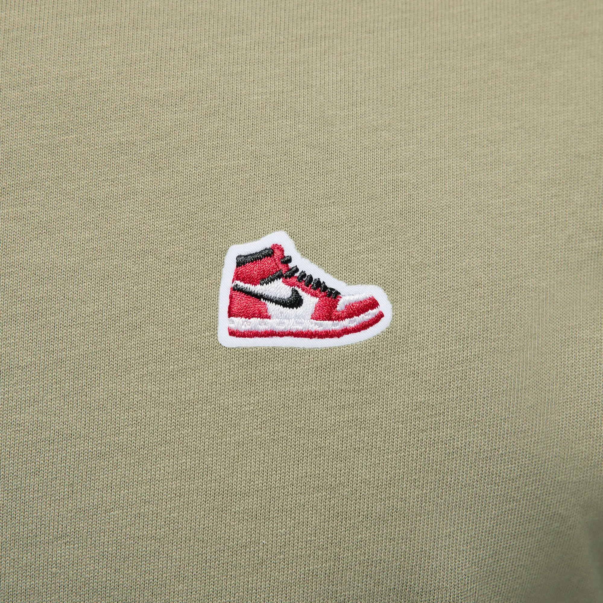 Nike Jordan Brand Men's Sneaker Patch T-Shirt - Brown - Cotton