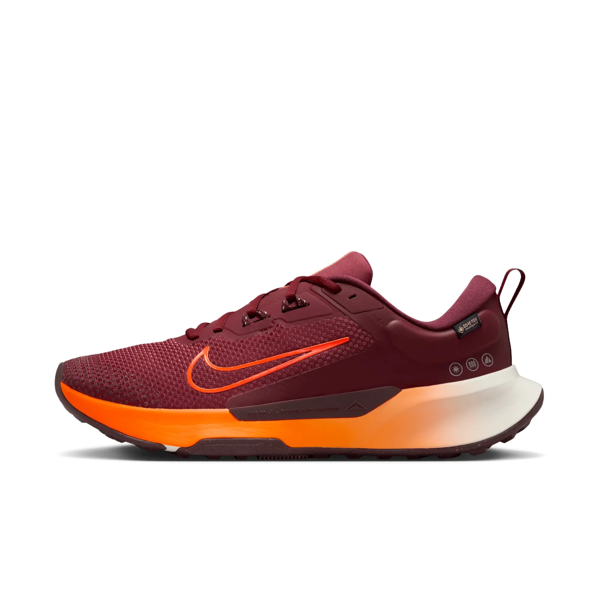 Nike Juniper Trail 2 GORE-TEX Men's Waterproof Trail-Running Shoes - Red