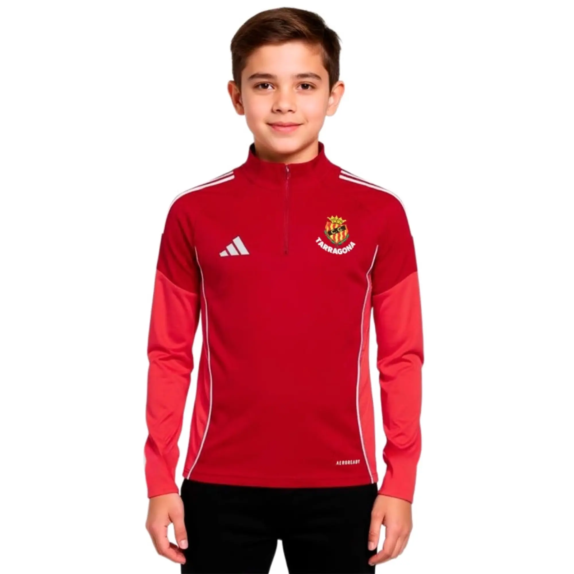 adidas Junior Crusaders 25 26 1 4 Zip Training Top
