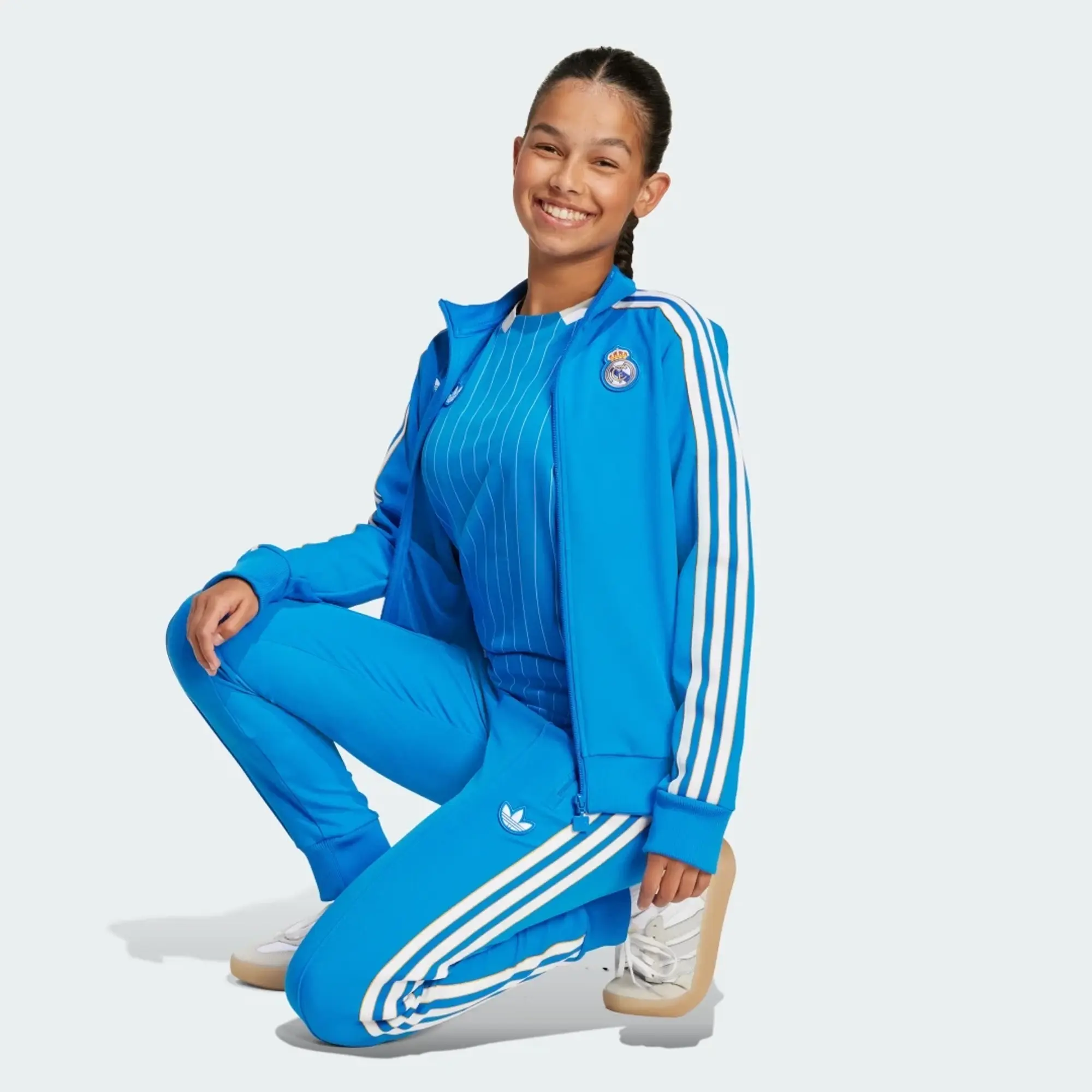 adidas Real Madrid Terrace Icons Track Top Kids